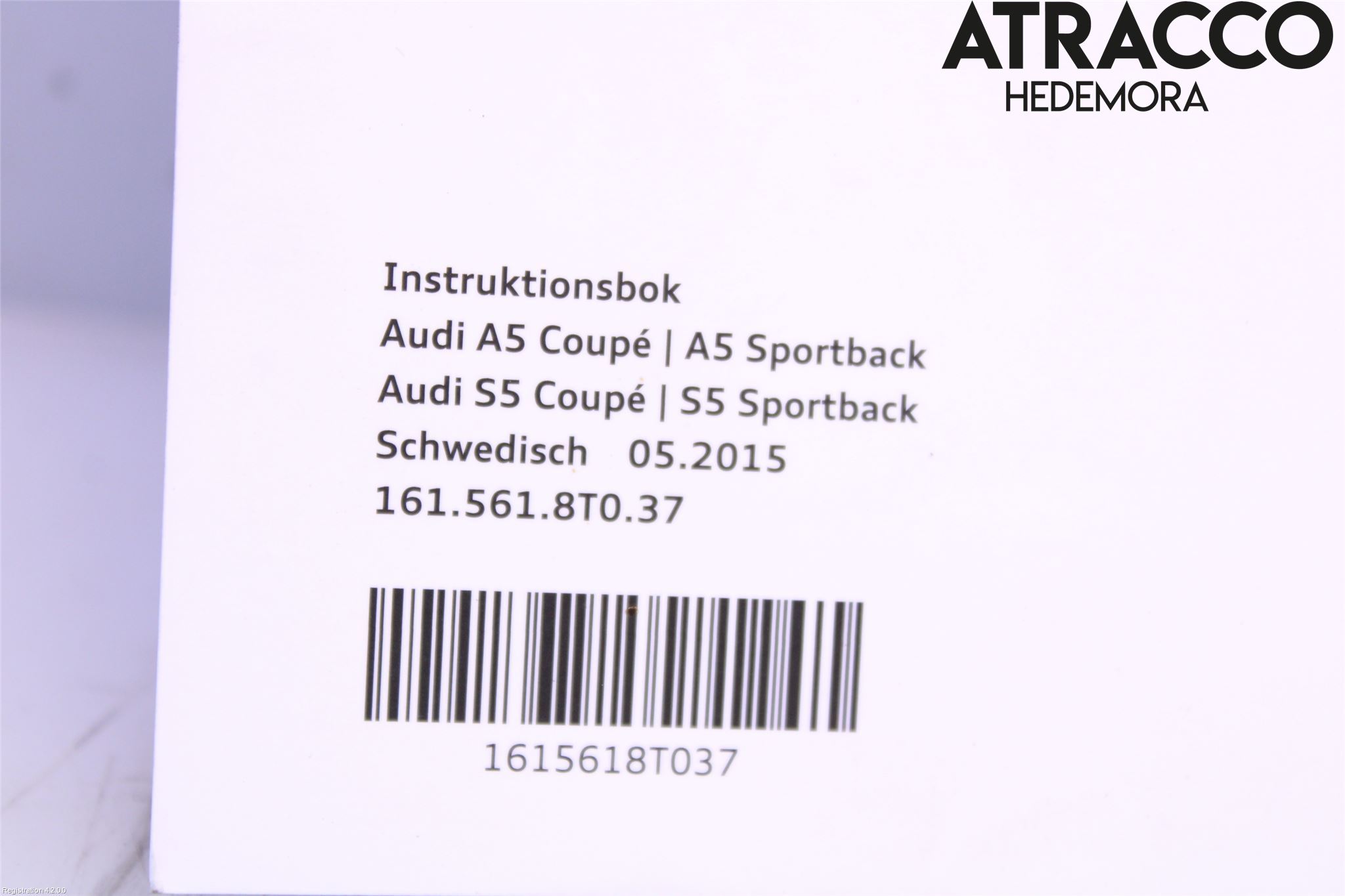 Audi A5 07-16 Instruktionsbok