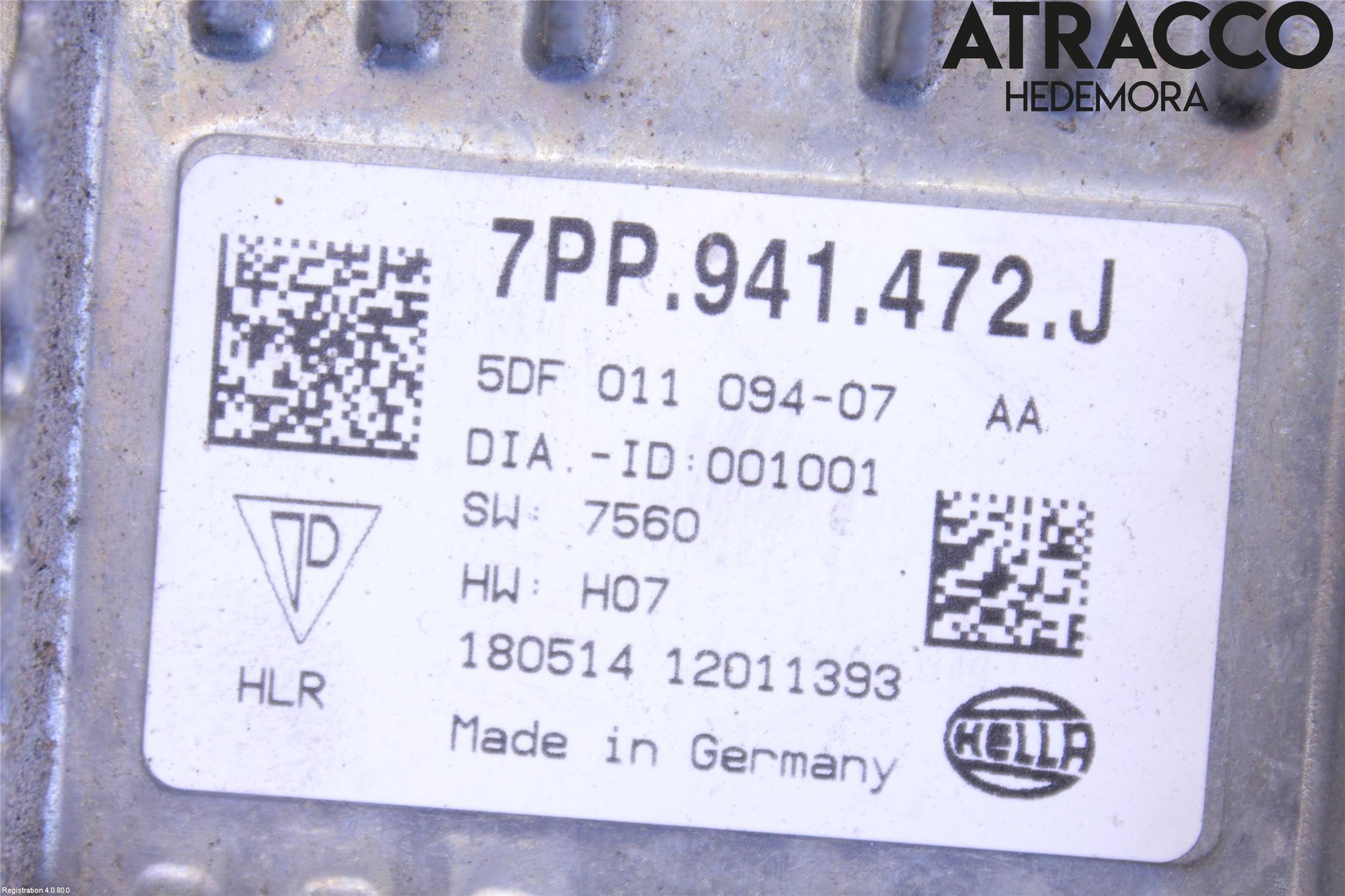 Audi A6/S6 4G 11-18 Styrenhet Strålkastare