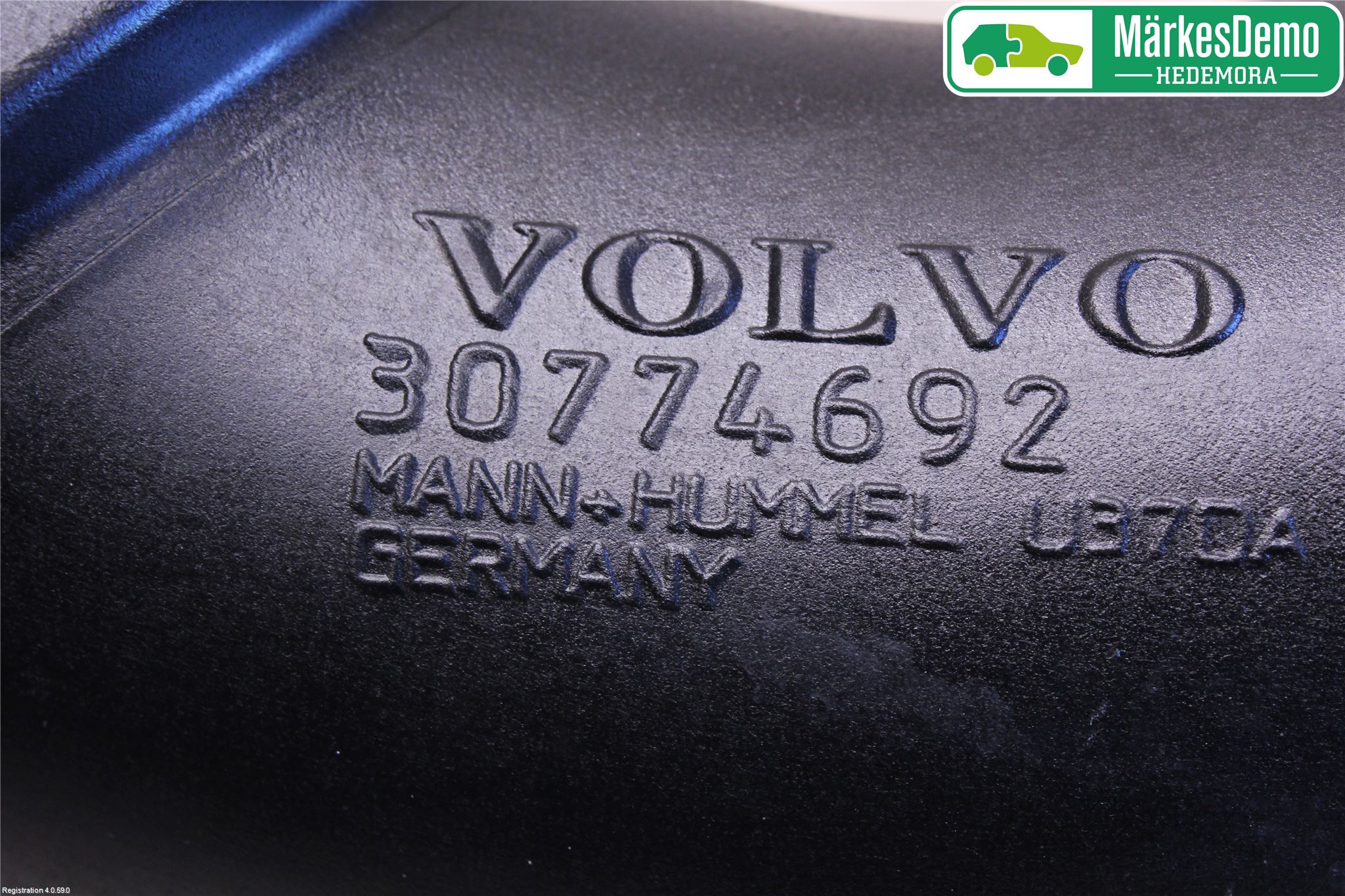 Volvo V60 14-18 Laddluft-Intercoolerrör