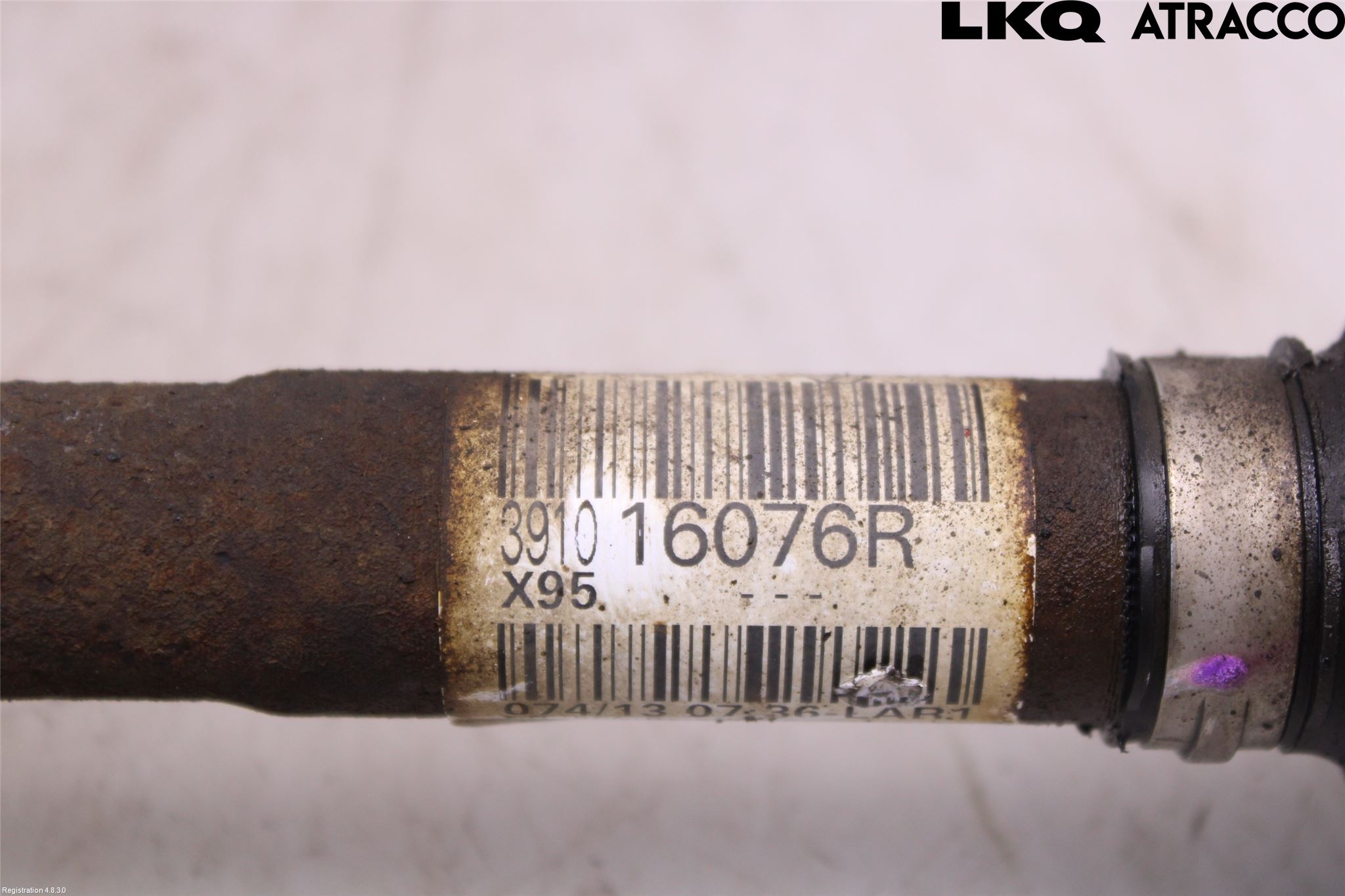 Renault MEGANE III 09-15 Drivaxel Fram Vänster