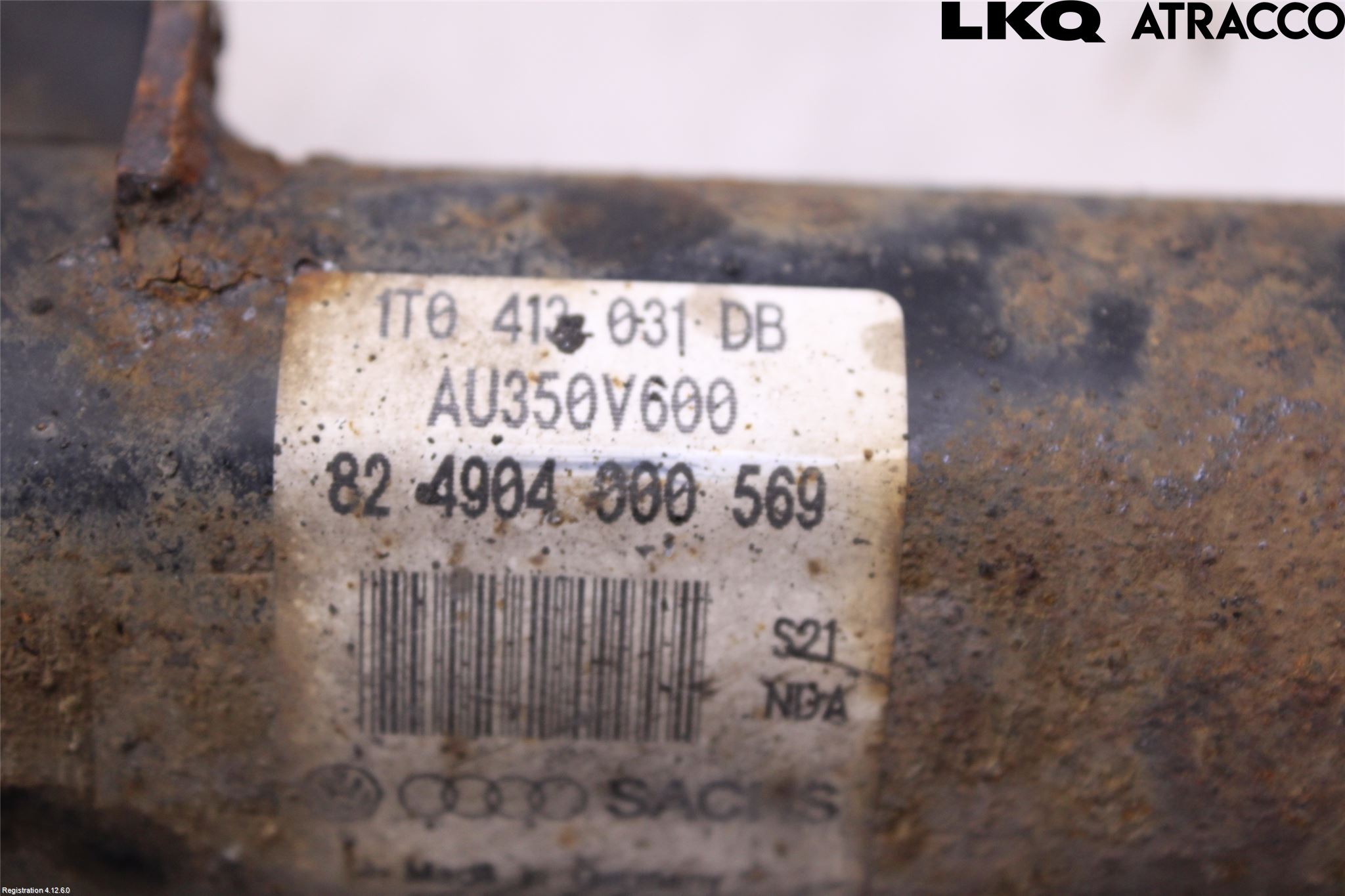 Audi A3/S3 05-13 Fjäderben Fram Höger