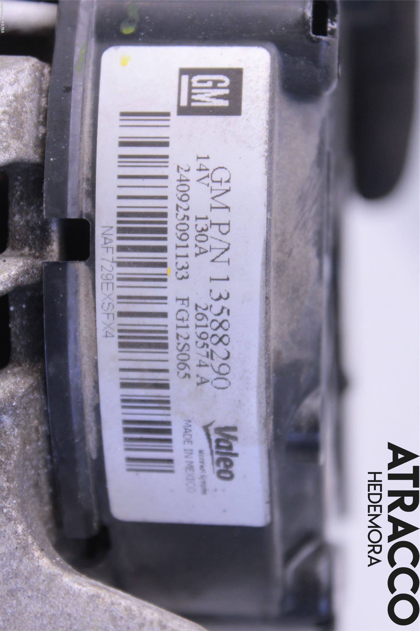Opel ASTRA J 10-15 Generator