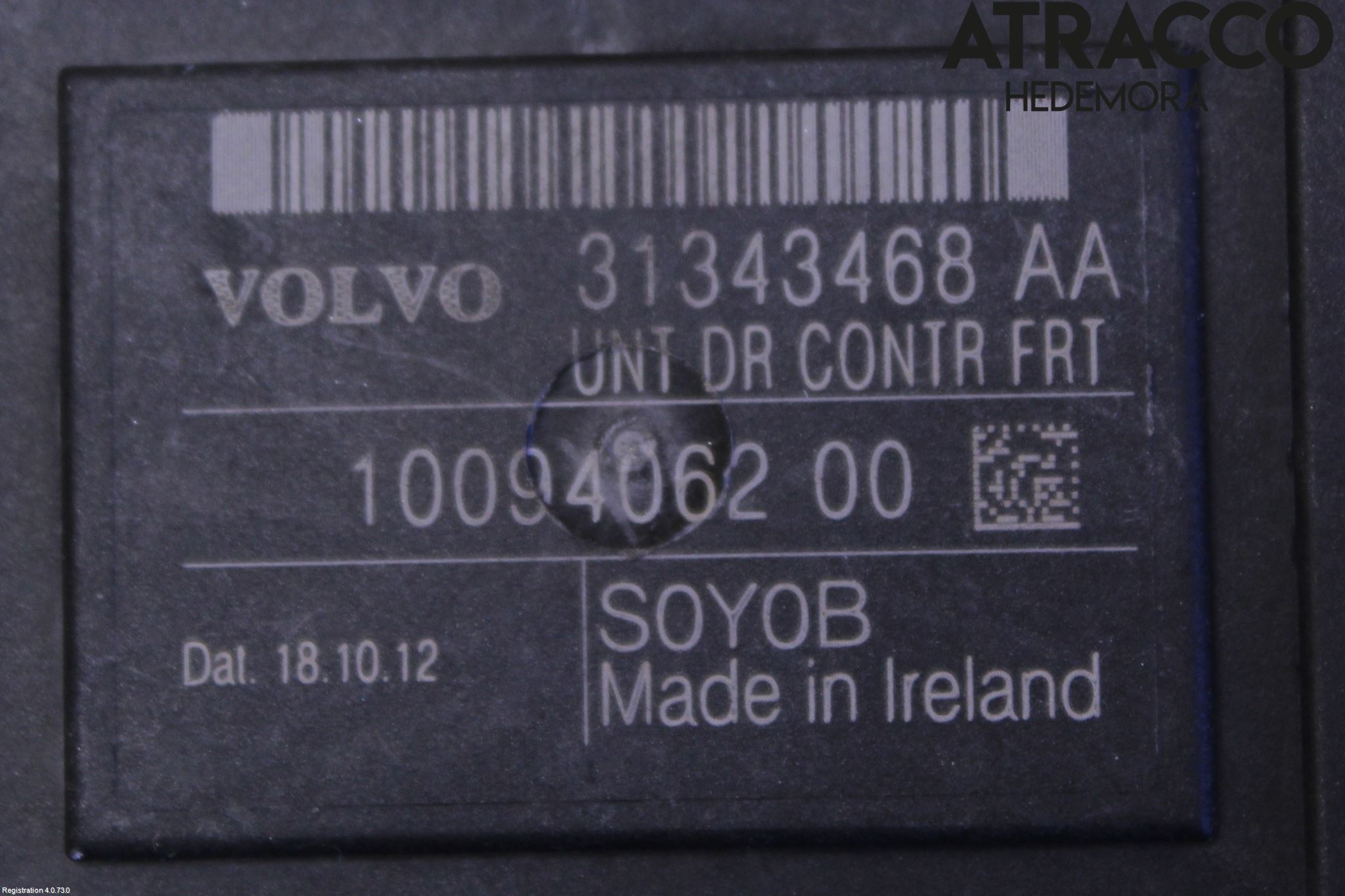 Volvo V70 08-13 Styrenhet Dörr