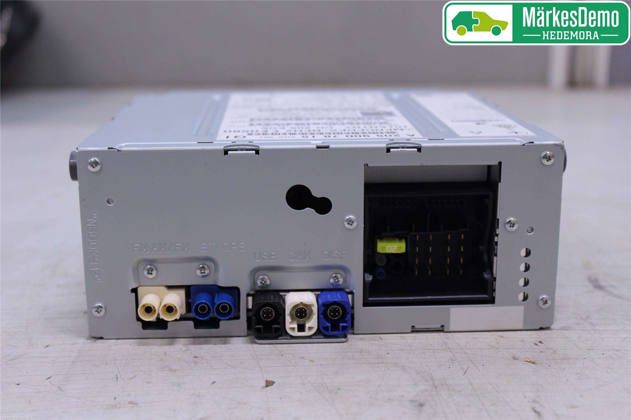 Mercedes-Benz MB C-KLASS (W205) 14-21 Cd Radio - Multimediapanel