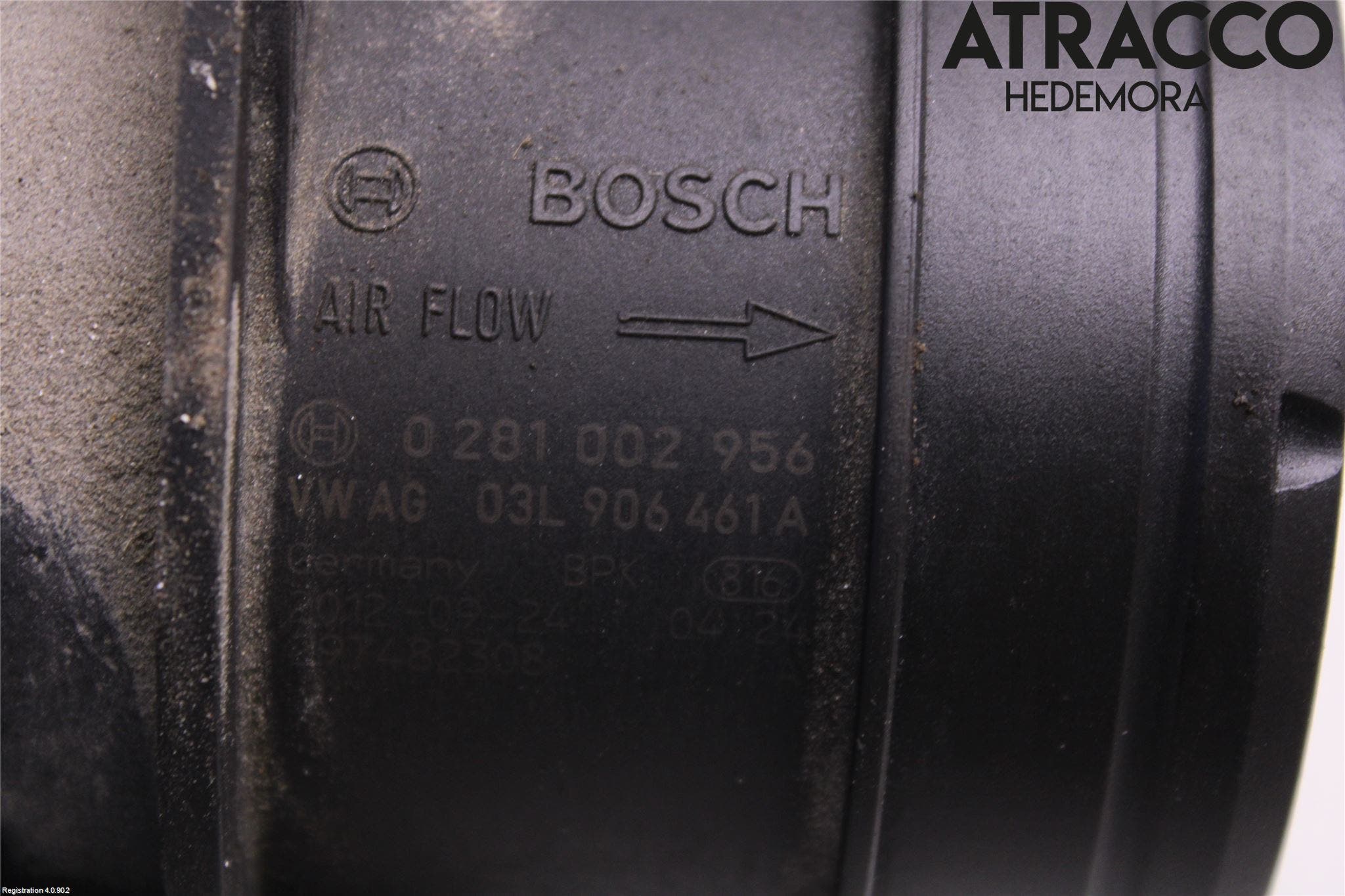 Volkswagen VW CRAFTER 06-16 Injluftmassamätare