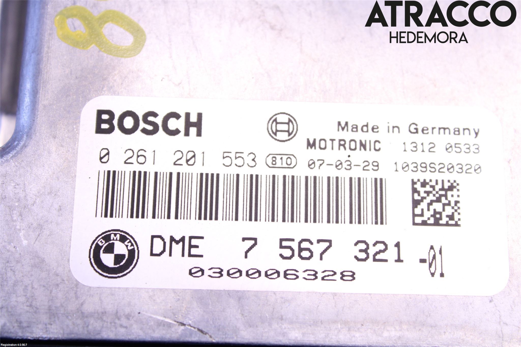 BMW 1 E87/81 5D/3D 03-11 Styrenhet Insprut Bensin