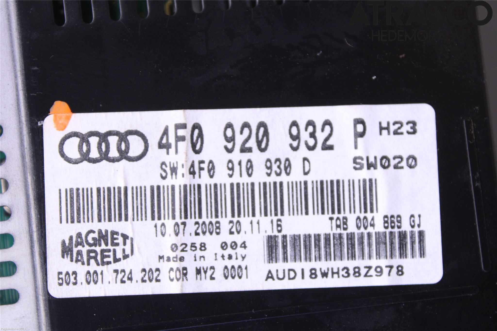 Audi A6/S6     05-11 Instrument Komb