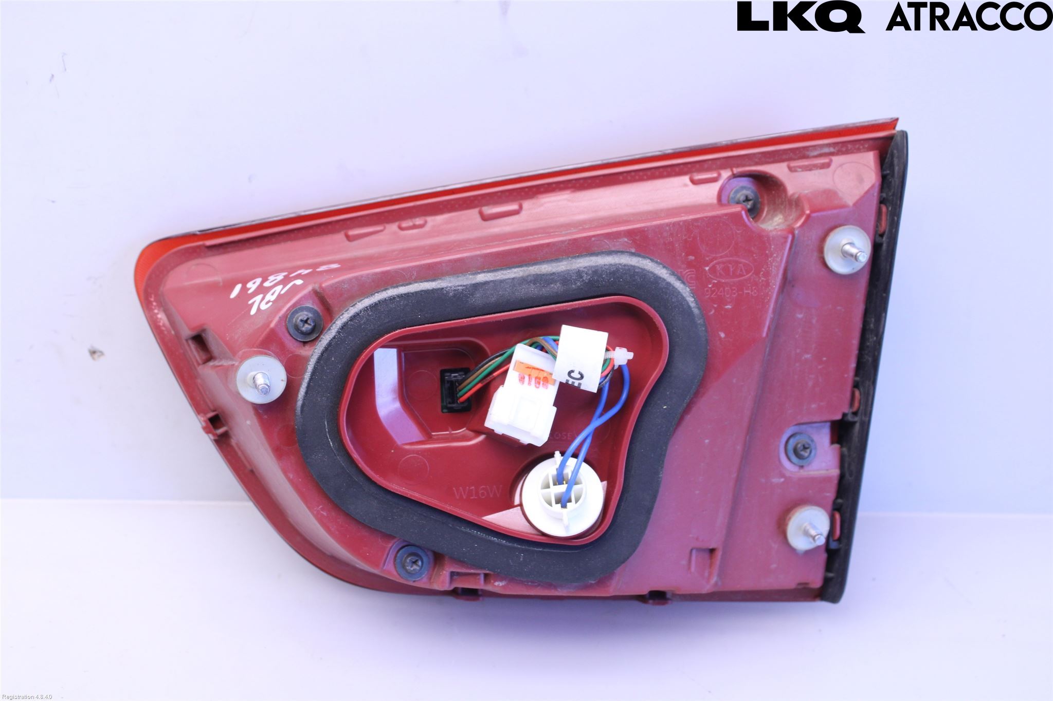 Kia RIO 17- Bakljus Lucka Vä