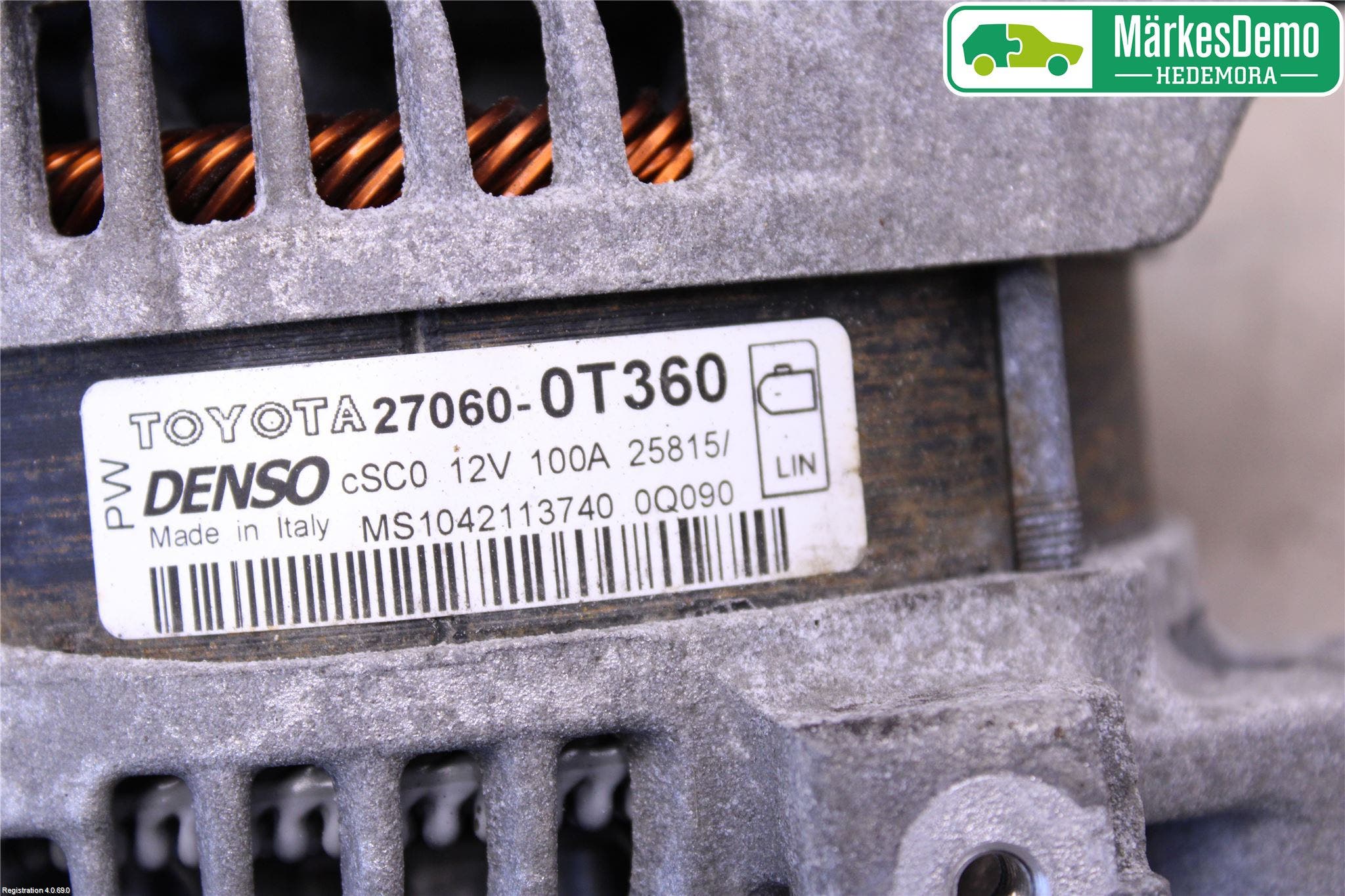 Toyota AVENSIS 16-18 Generator