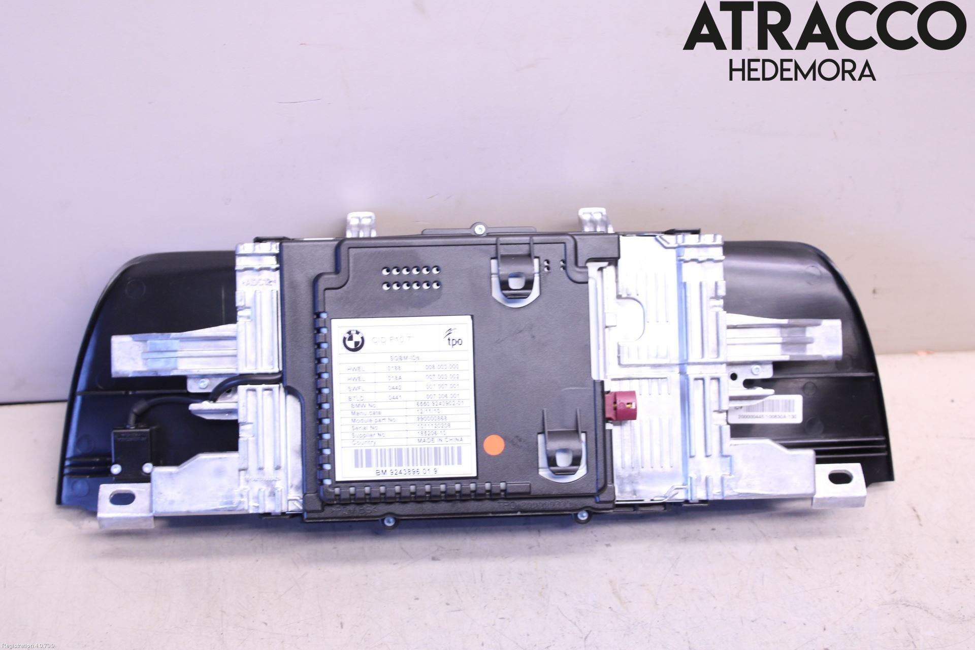 BMW 5 F10/F11/F18 09-17 Cd Radio - Multimediapanel