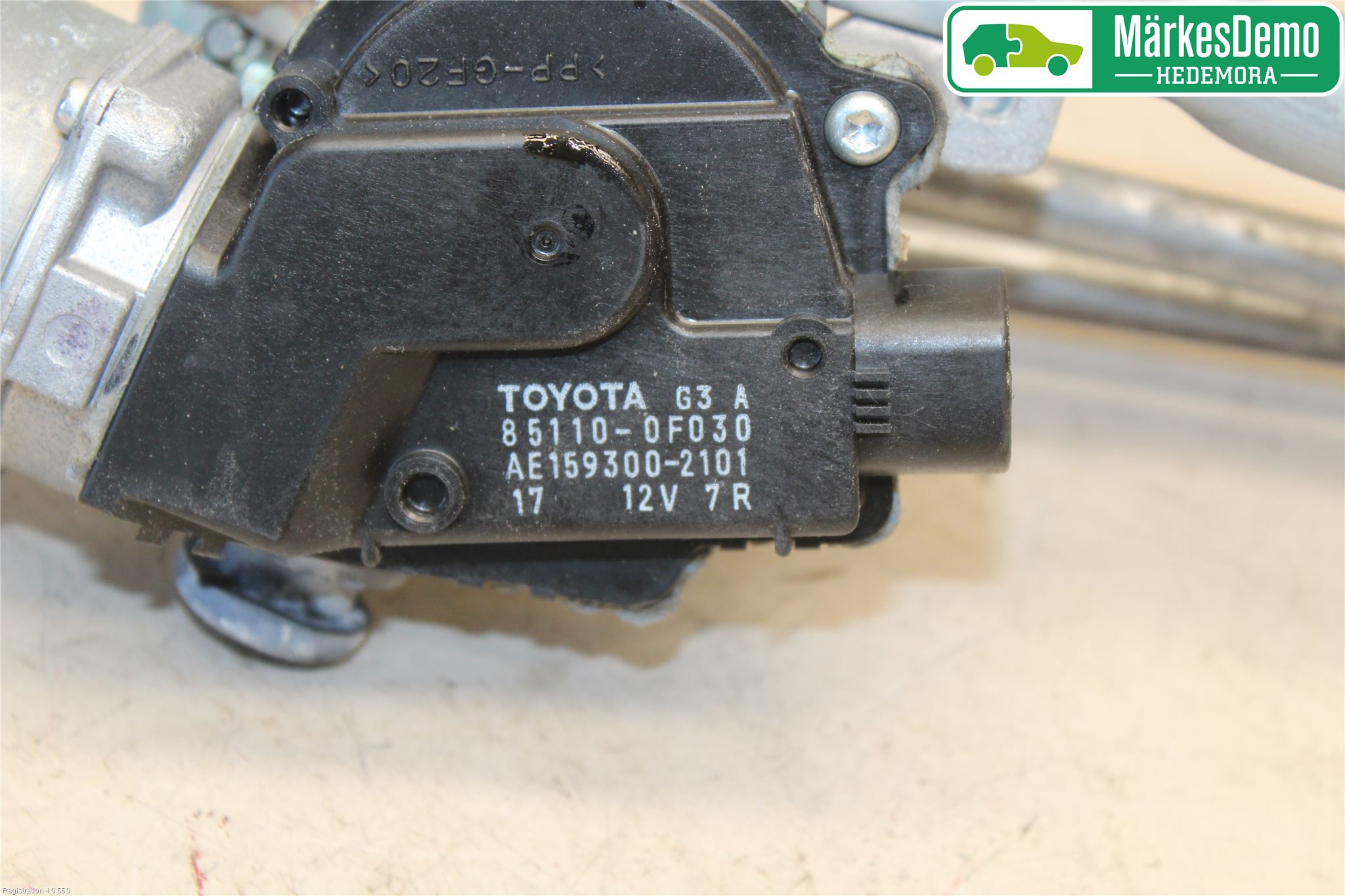 Toyota VERSO 09-18 Torkarmotor Vindruta
