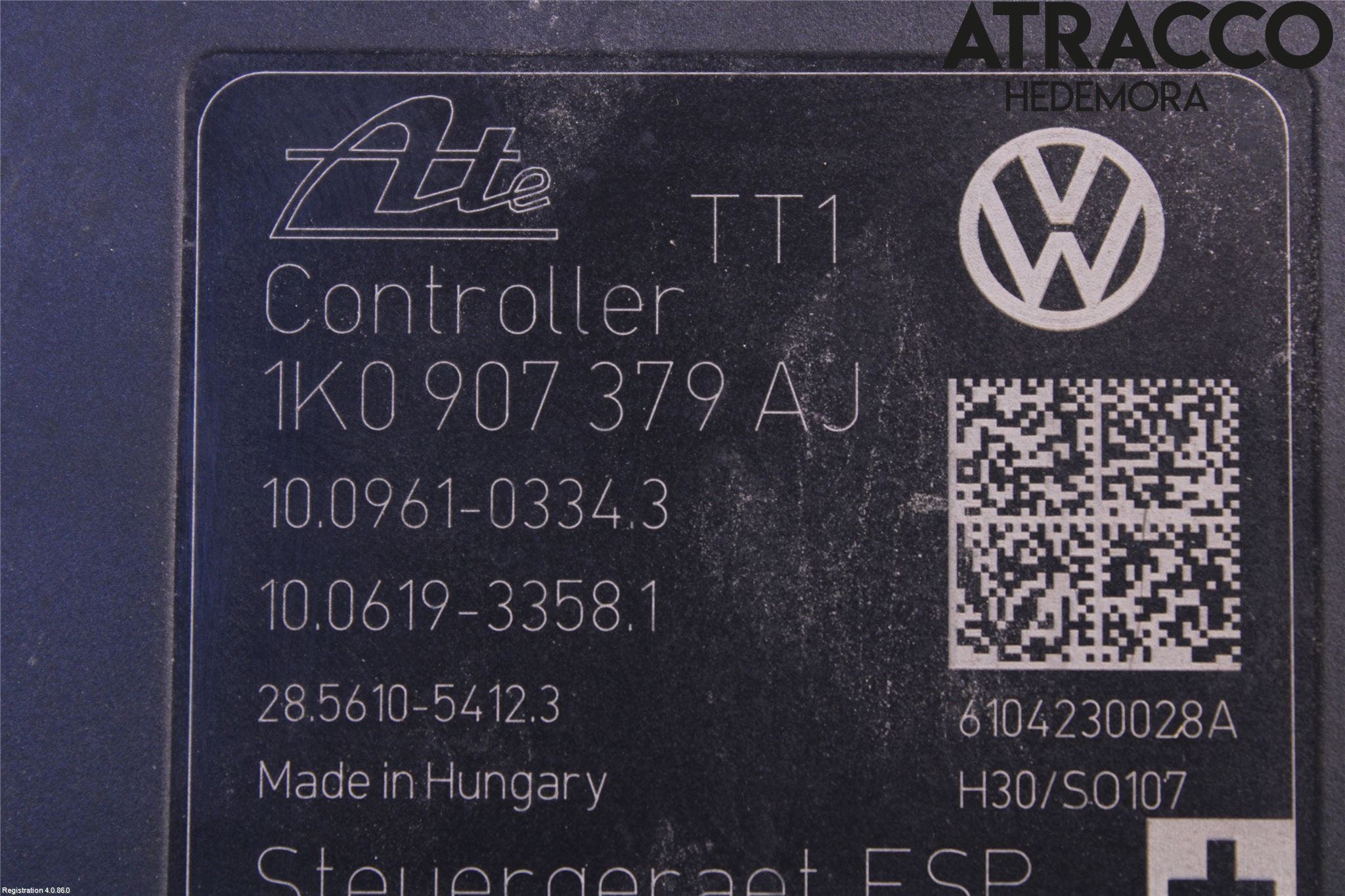 Volkswagen VW GOLF PLUS/CROSS GOLF 04-14 Abs Hydraulaggregat