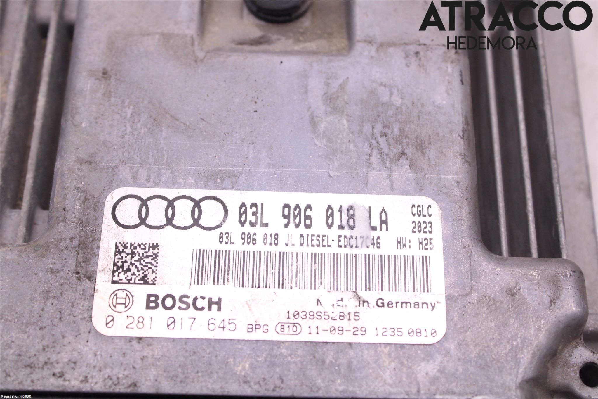 Audi A6/S6 4G 11-18 Styrenhet Inspump Diesel