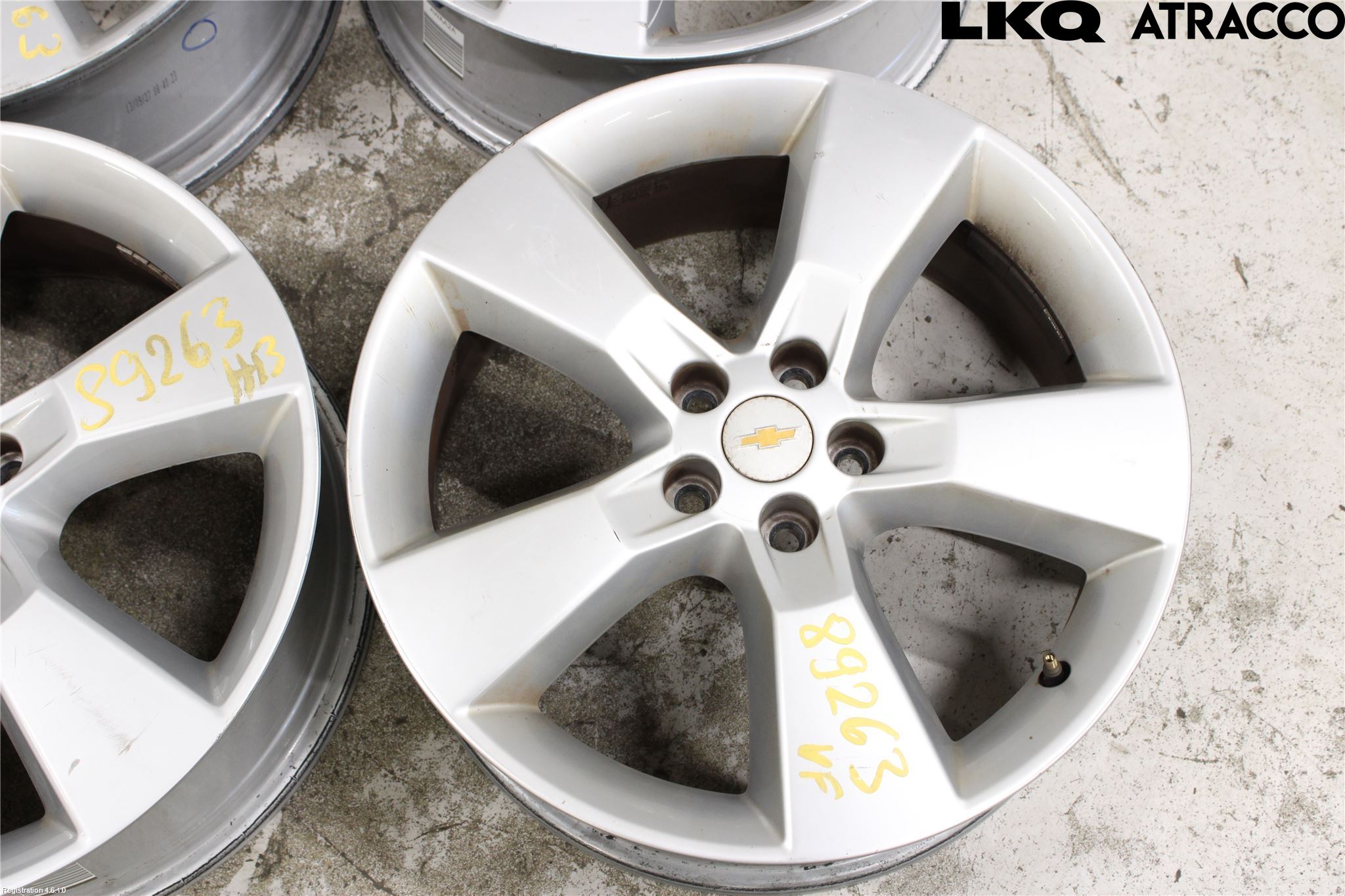 Chevrolet TRAX Fälgsats Aluminium