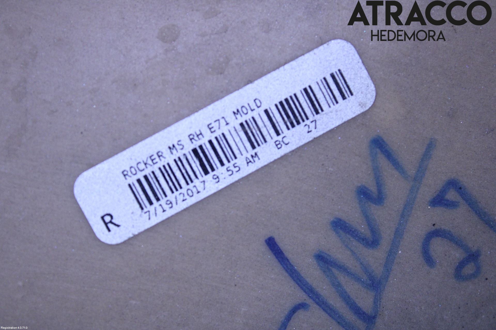 BMW X6 E71/E72   08-14 Sidokjol Hö