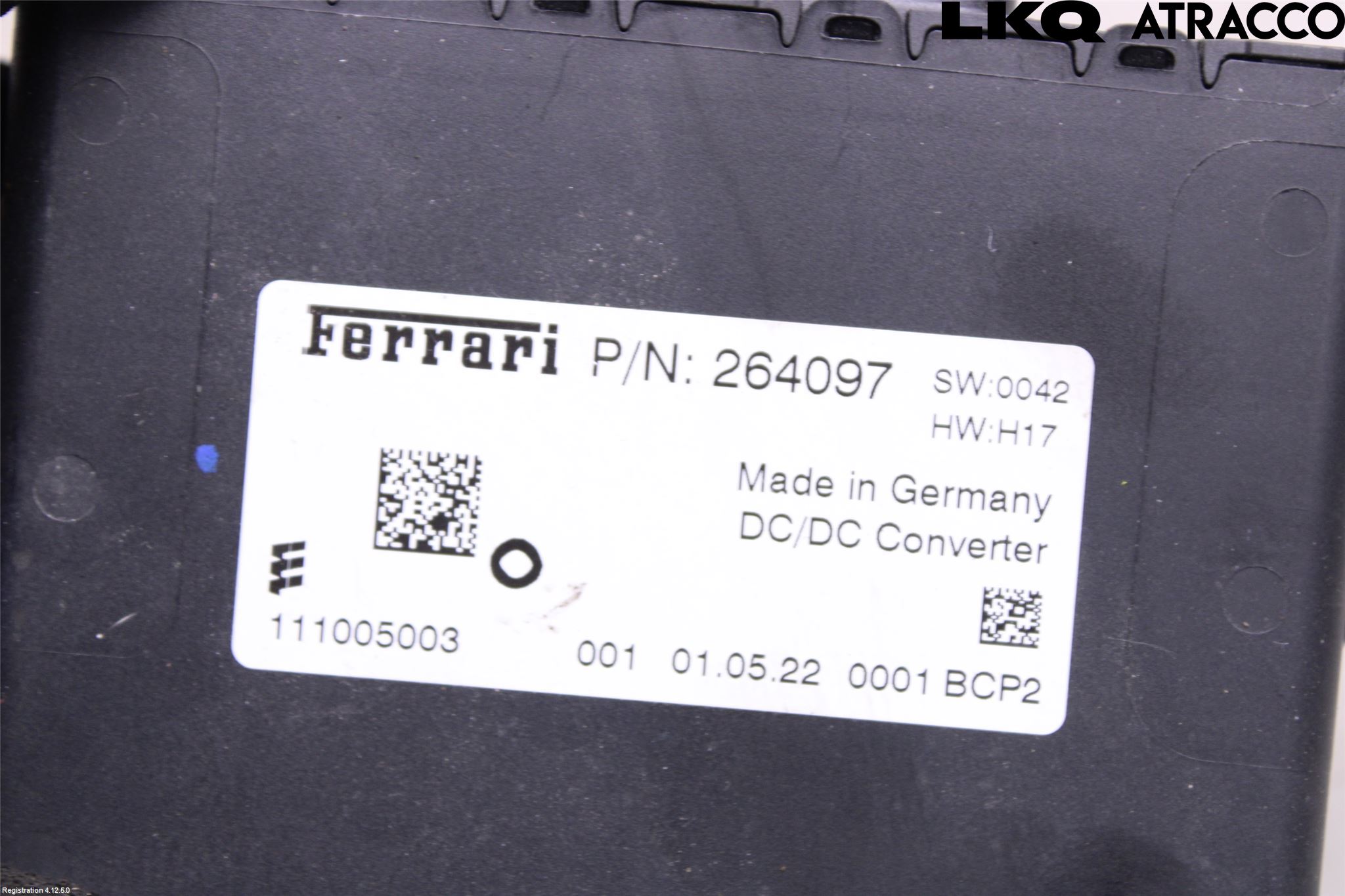 Ferrari F8 Styrenhet Övrigt