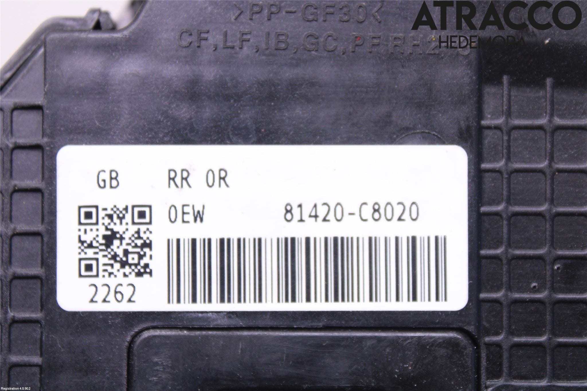 Hyundai i20 GB 15-20 Låskista-Dörrlås