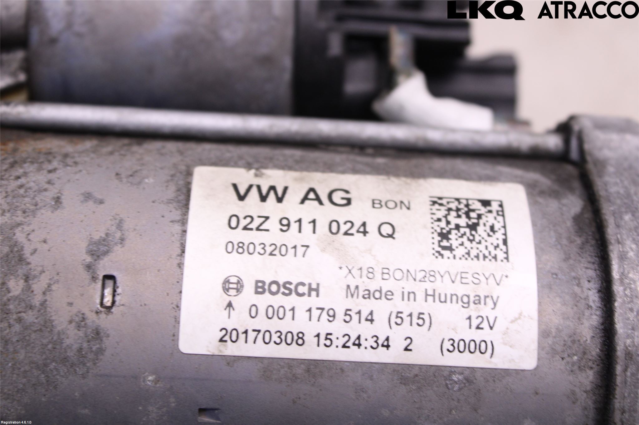 Audi A3/S3 8V 13-20 Startmotor