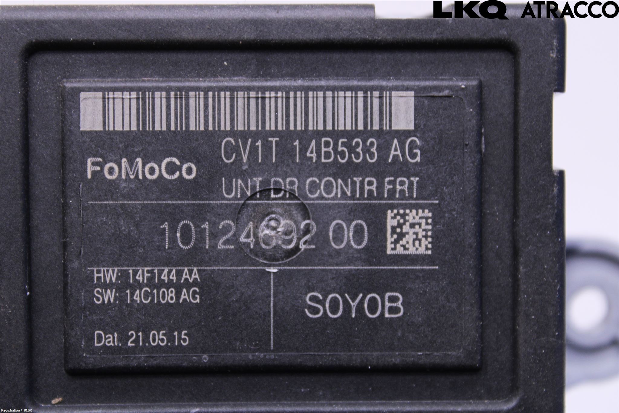 Ford FIESTA 13-17 Styrenhet Dörr