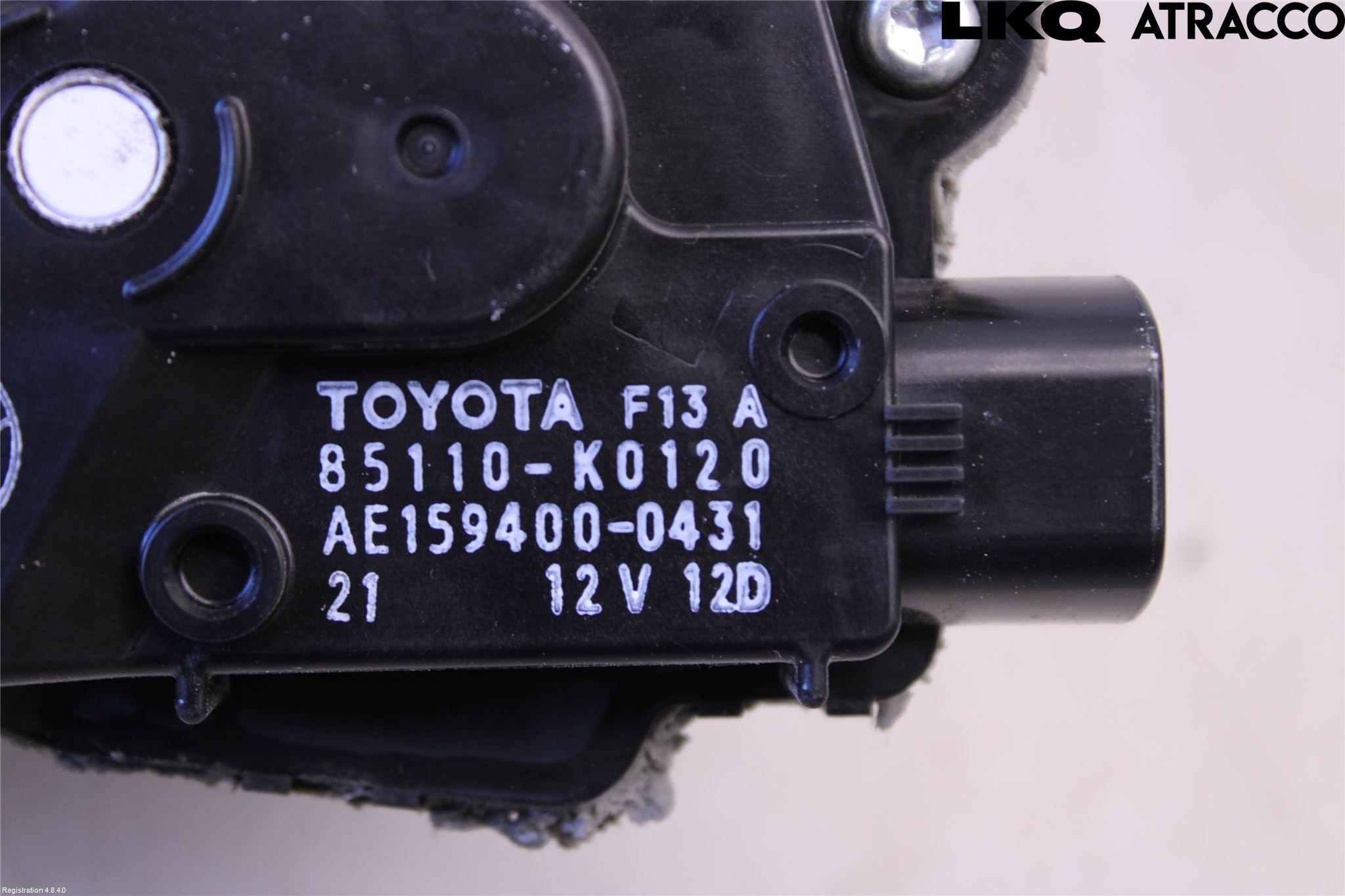 Toyota YARIS XP21 20- Torkarmotor Vindruta