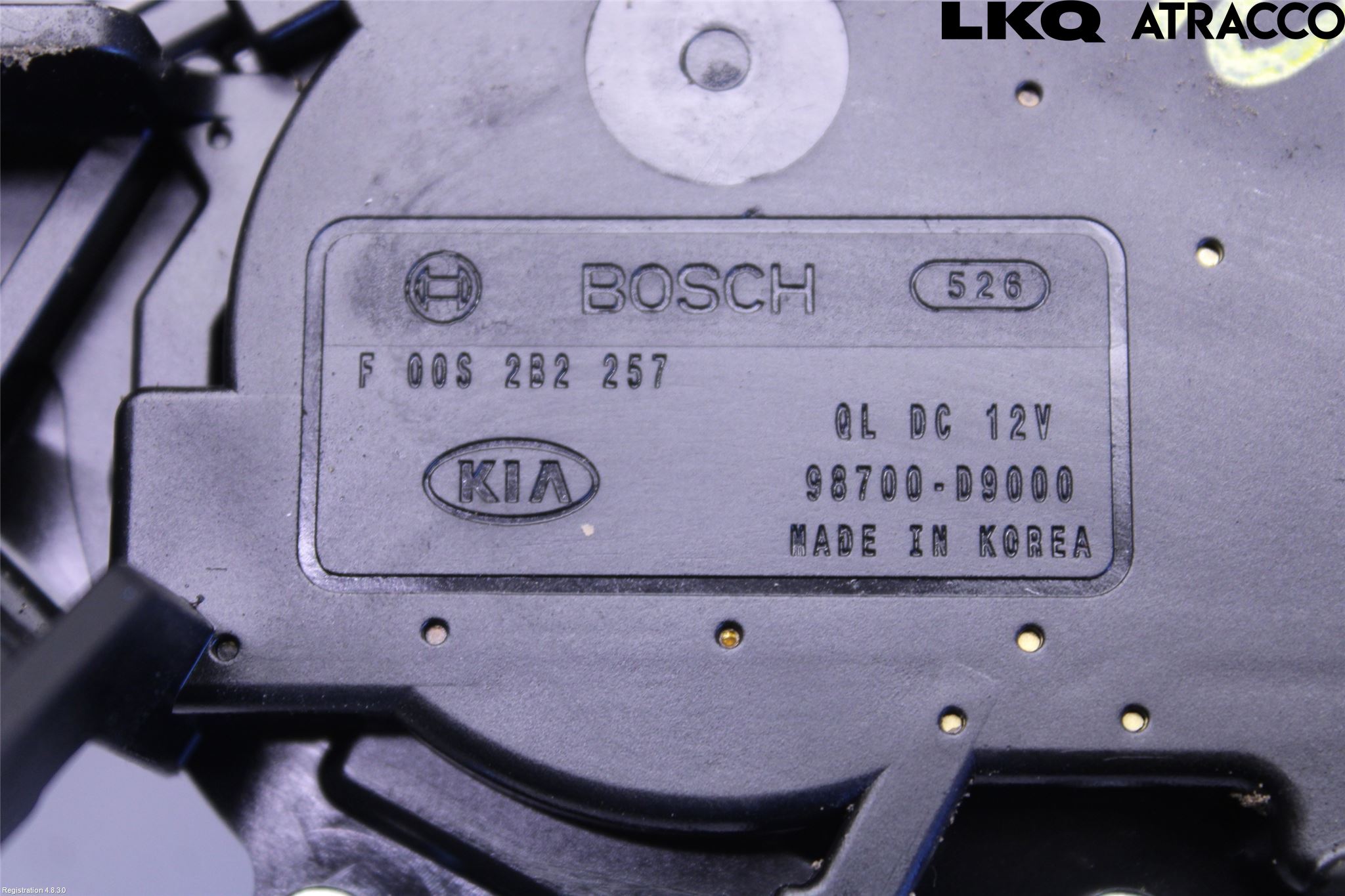 Kia SPORTAGE (QL) 16-21 Torkarmotor Baklucka
