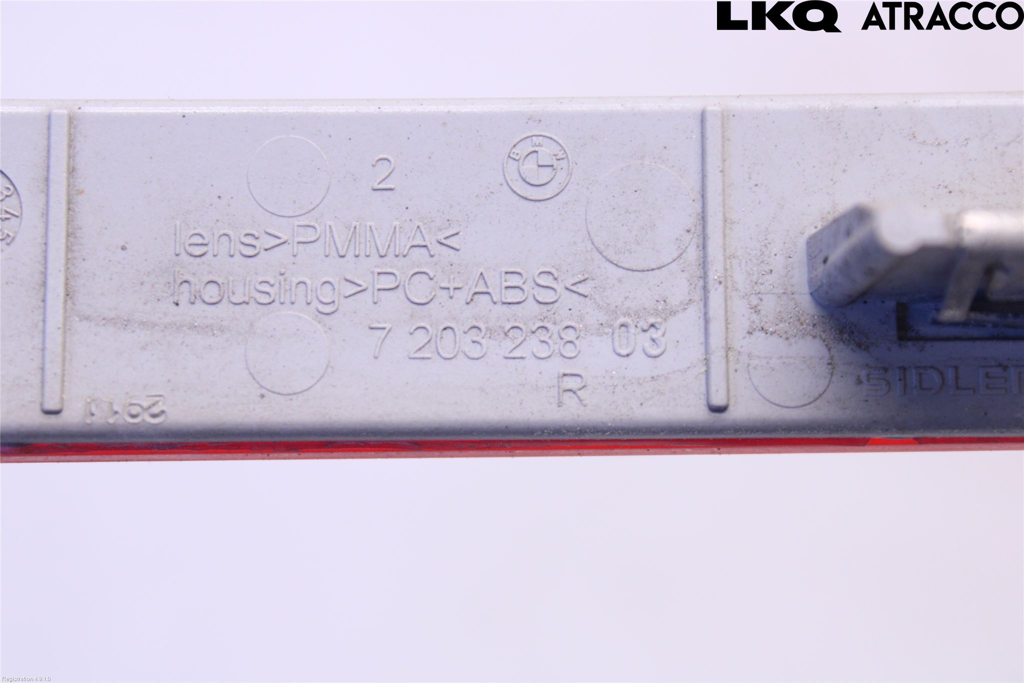 BMW 5 F10/F11/F18 09-17 Dimljus/Reflex Bak