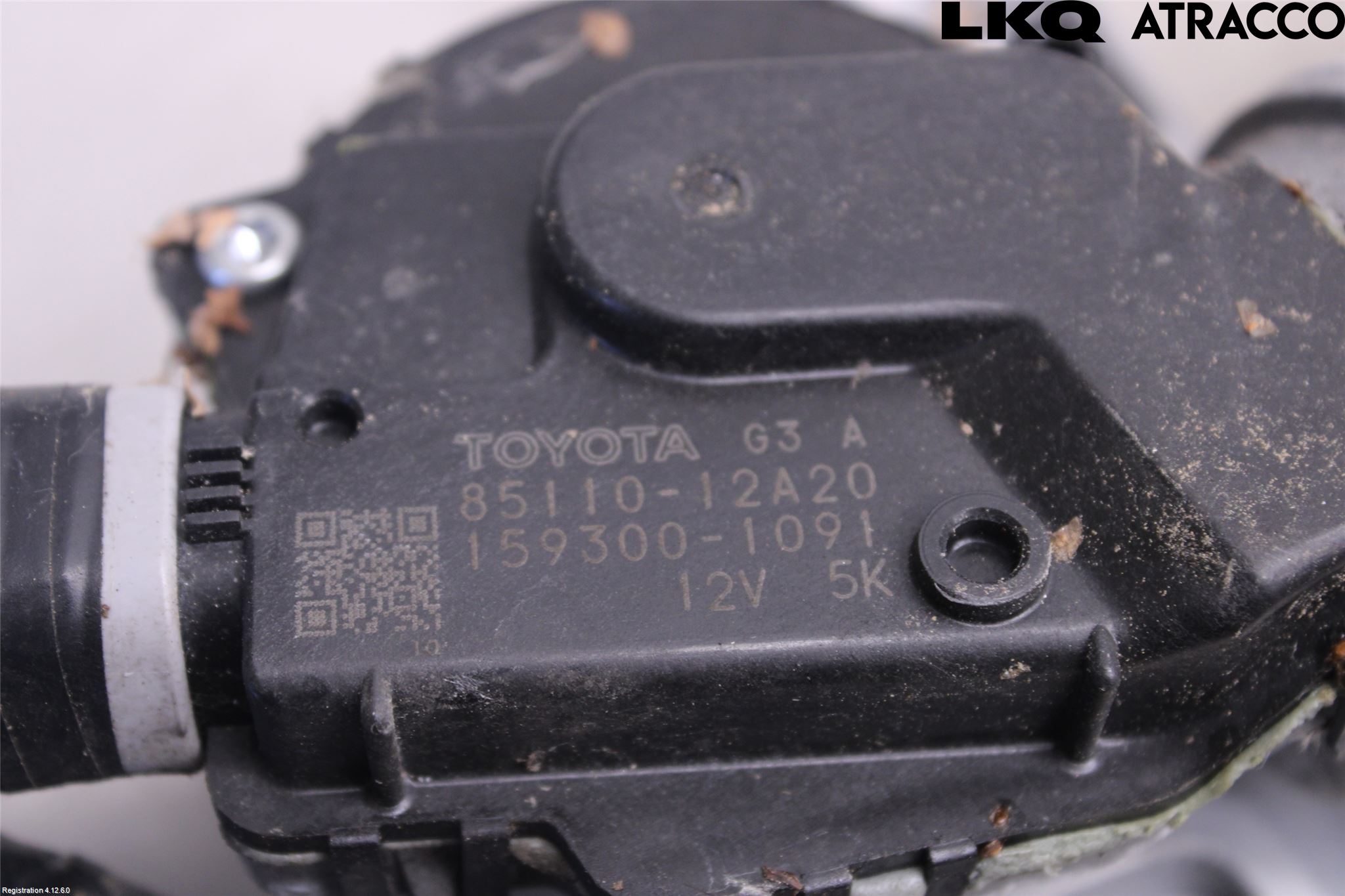 Toyota COROLLA 08-12 Torkarmekanism Vindruta