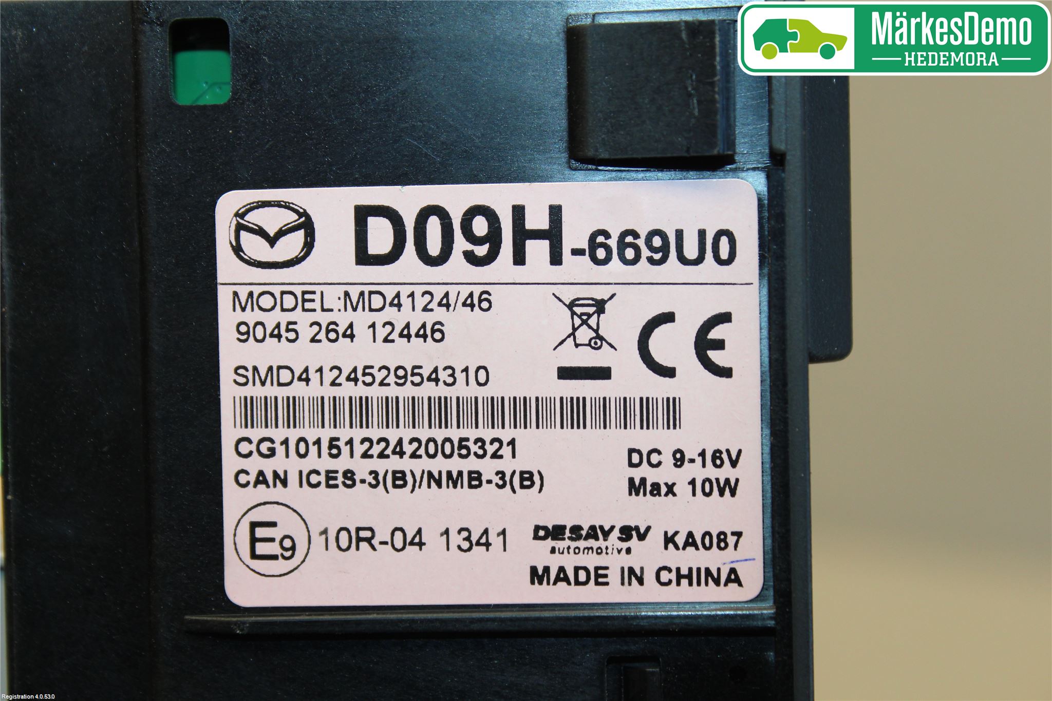 Mazda CX-3 Cd Radio - Multimediapanel