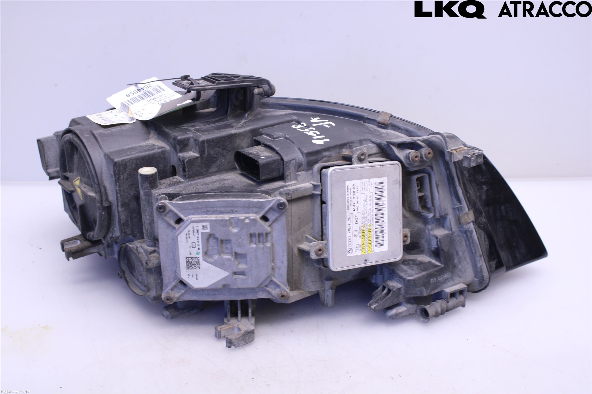 Audi A4/S4 08-11 Strålkastare Vänster