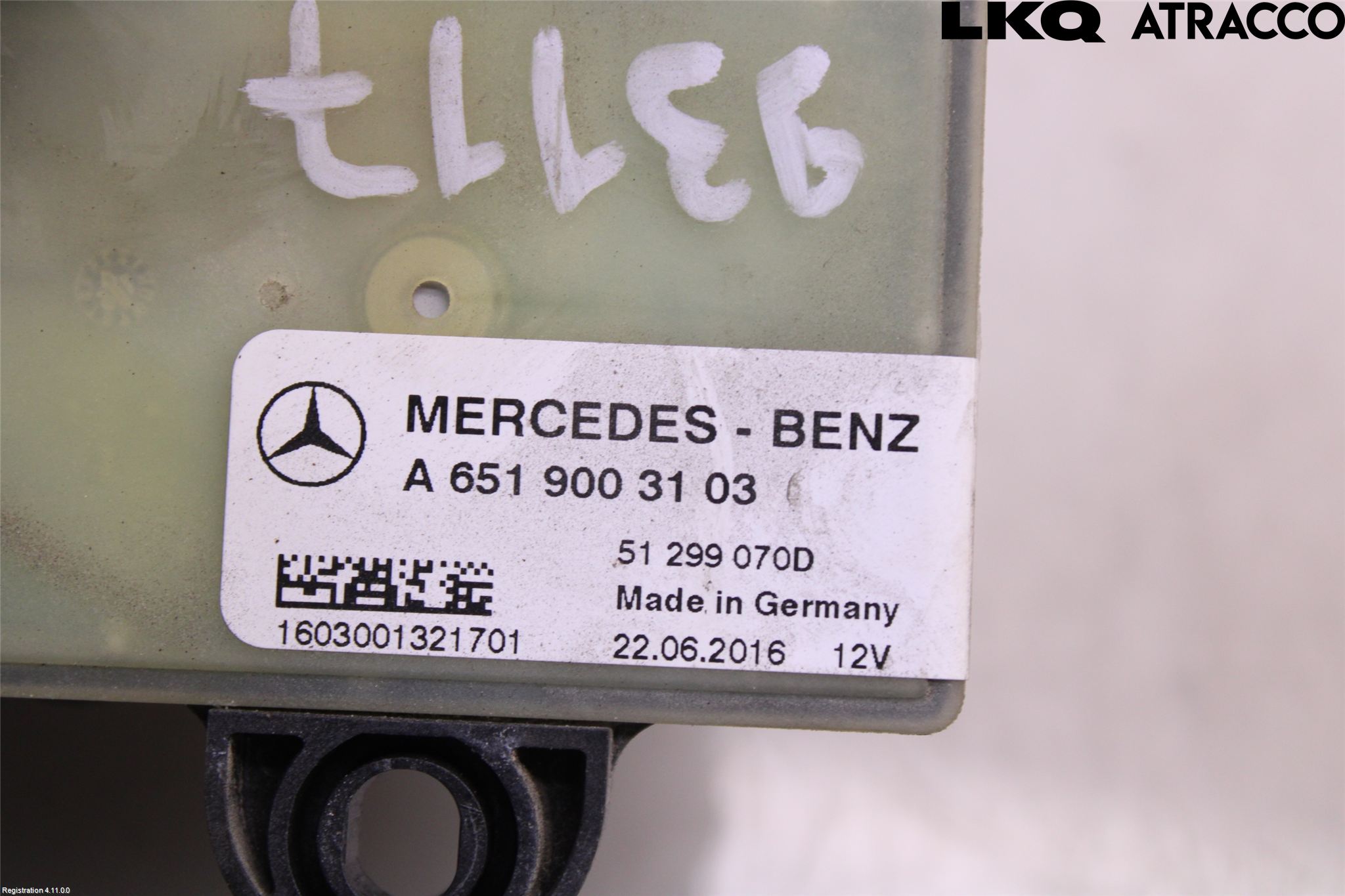 Mercedes-Benz MB CLA-KLASS (C117/X117) 13-19 Relä Glödning Diesel
