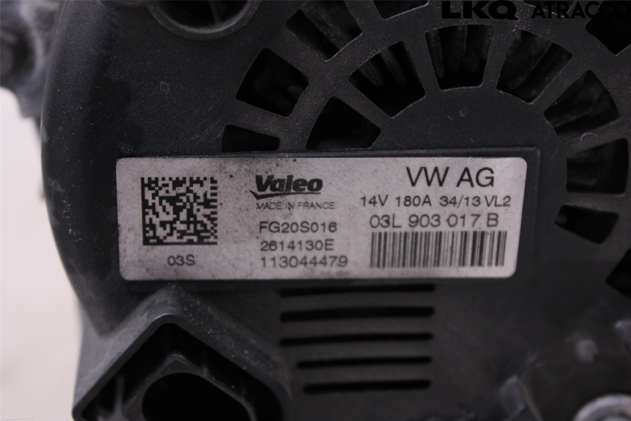 Audi A6/S6 4G 11-18 Generator