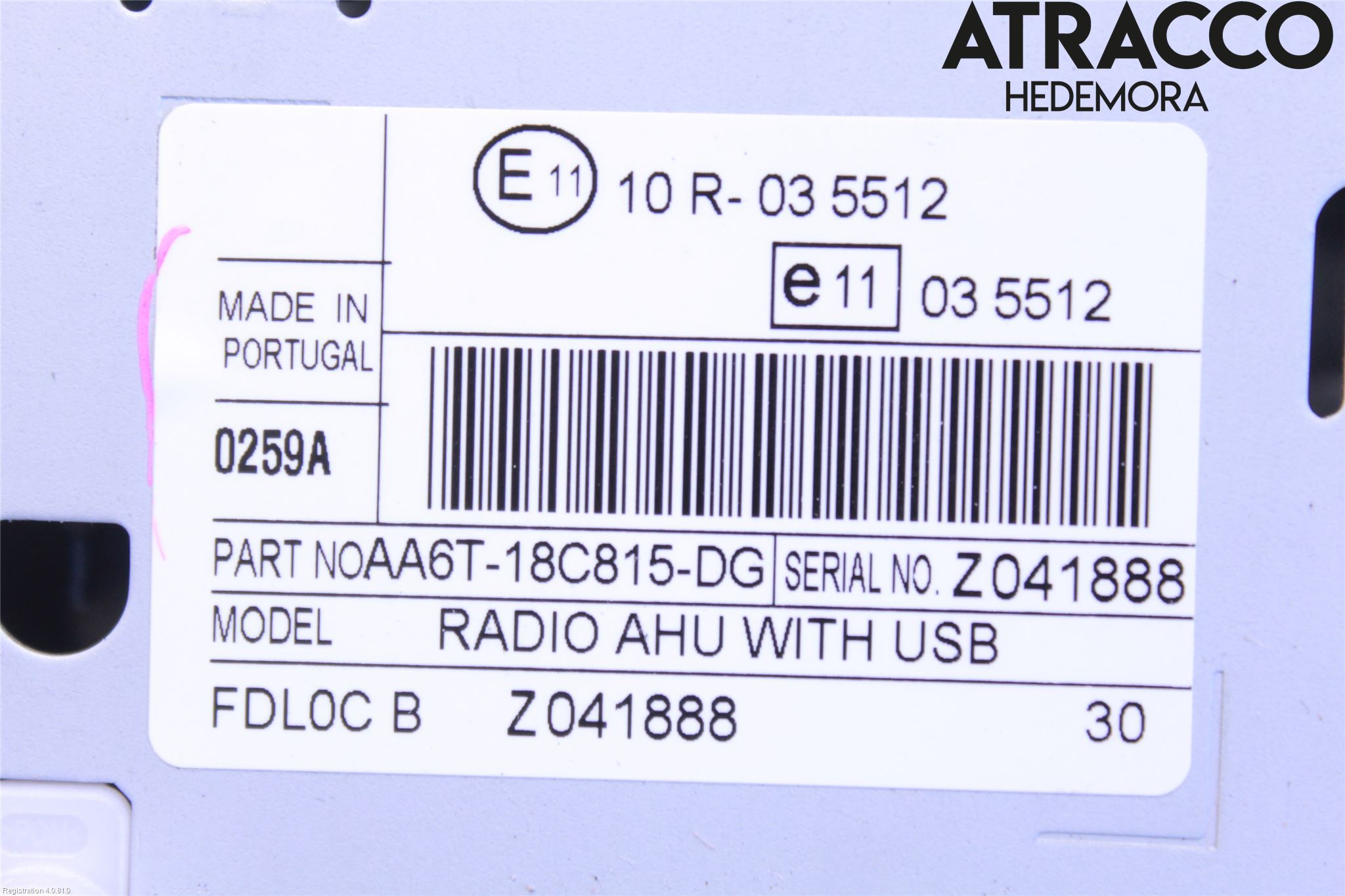 Ford FIESTA 09-12 Cd Radio - Multimediapanel