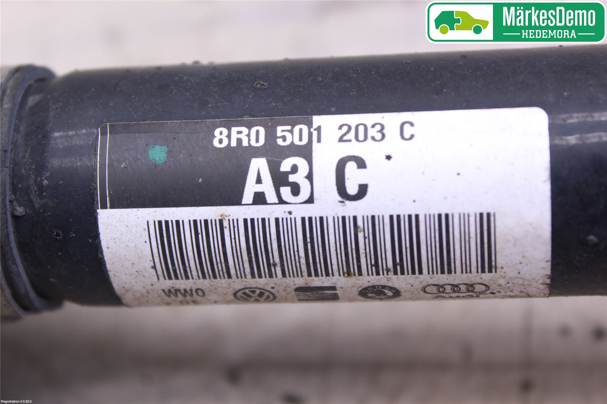 Audi Q5 09-16 Drivaxel Bak Vänster