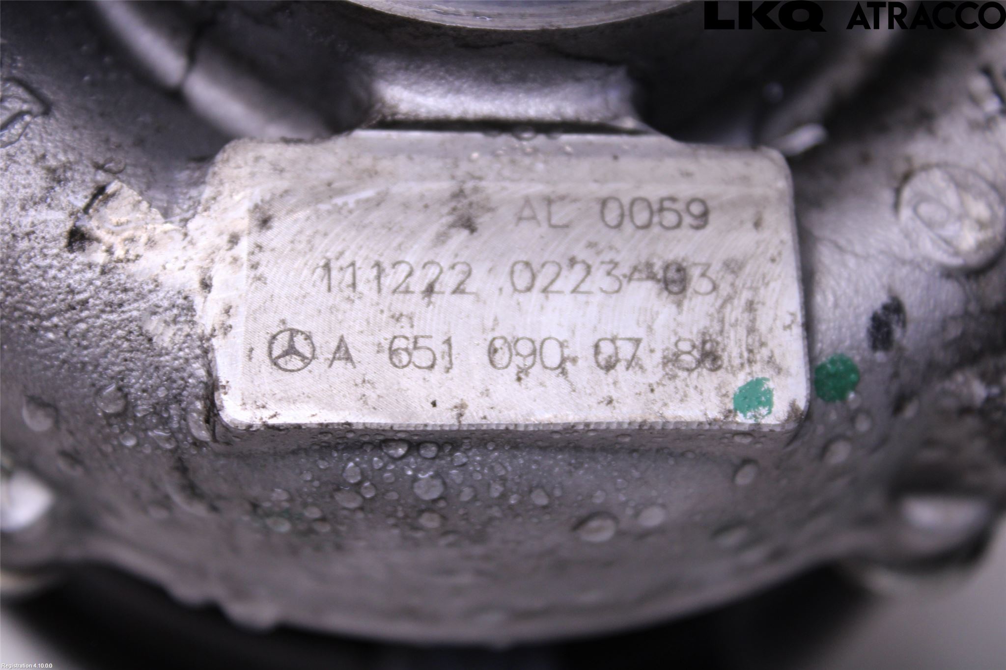 Mercedes-Benz MB B-KLASS (W246/W242) 12-19 Turboaggregat