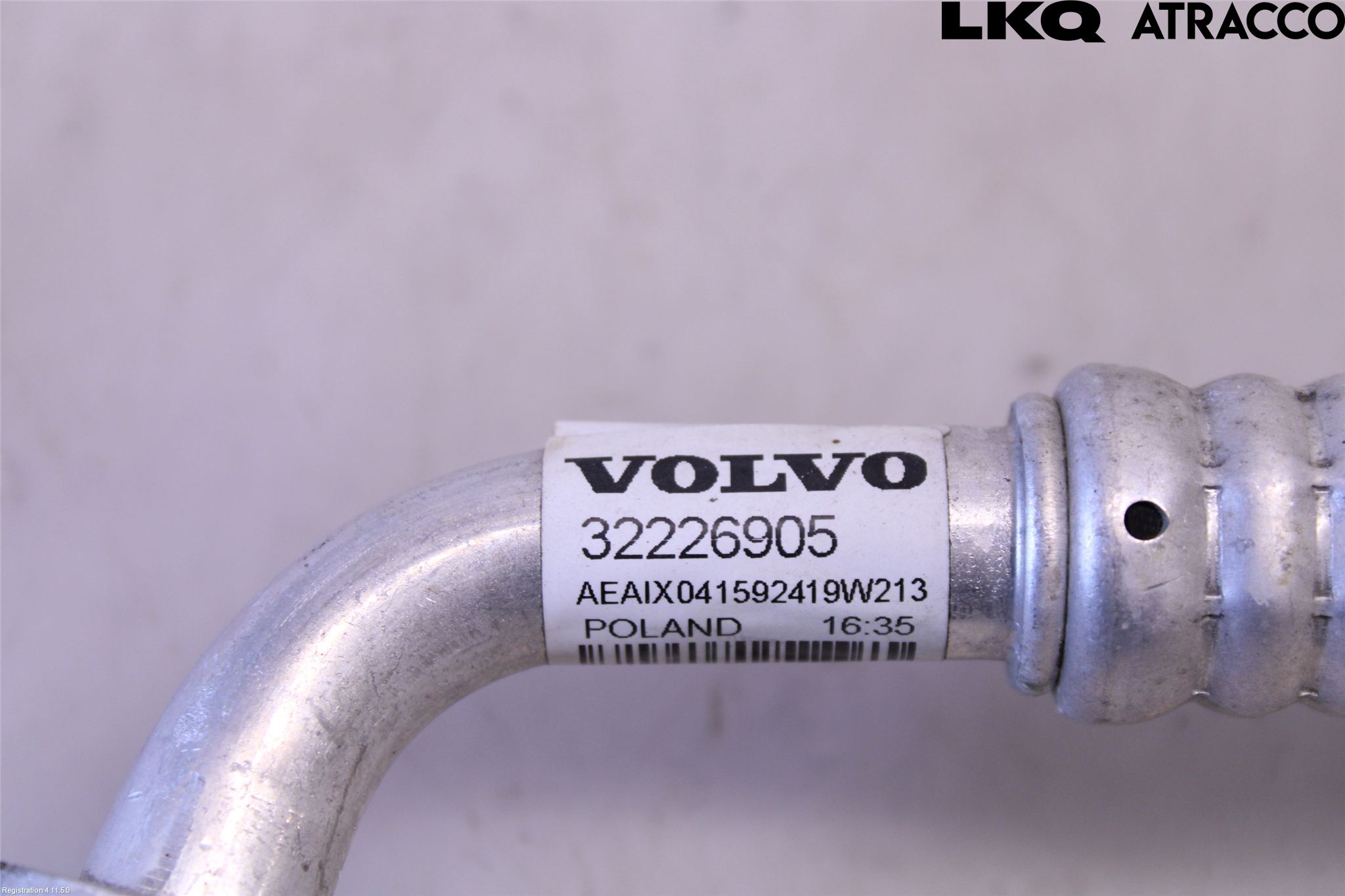 Volvo XC60 18- Ac Slang-Rör