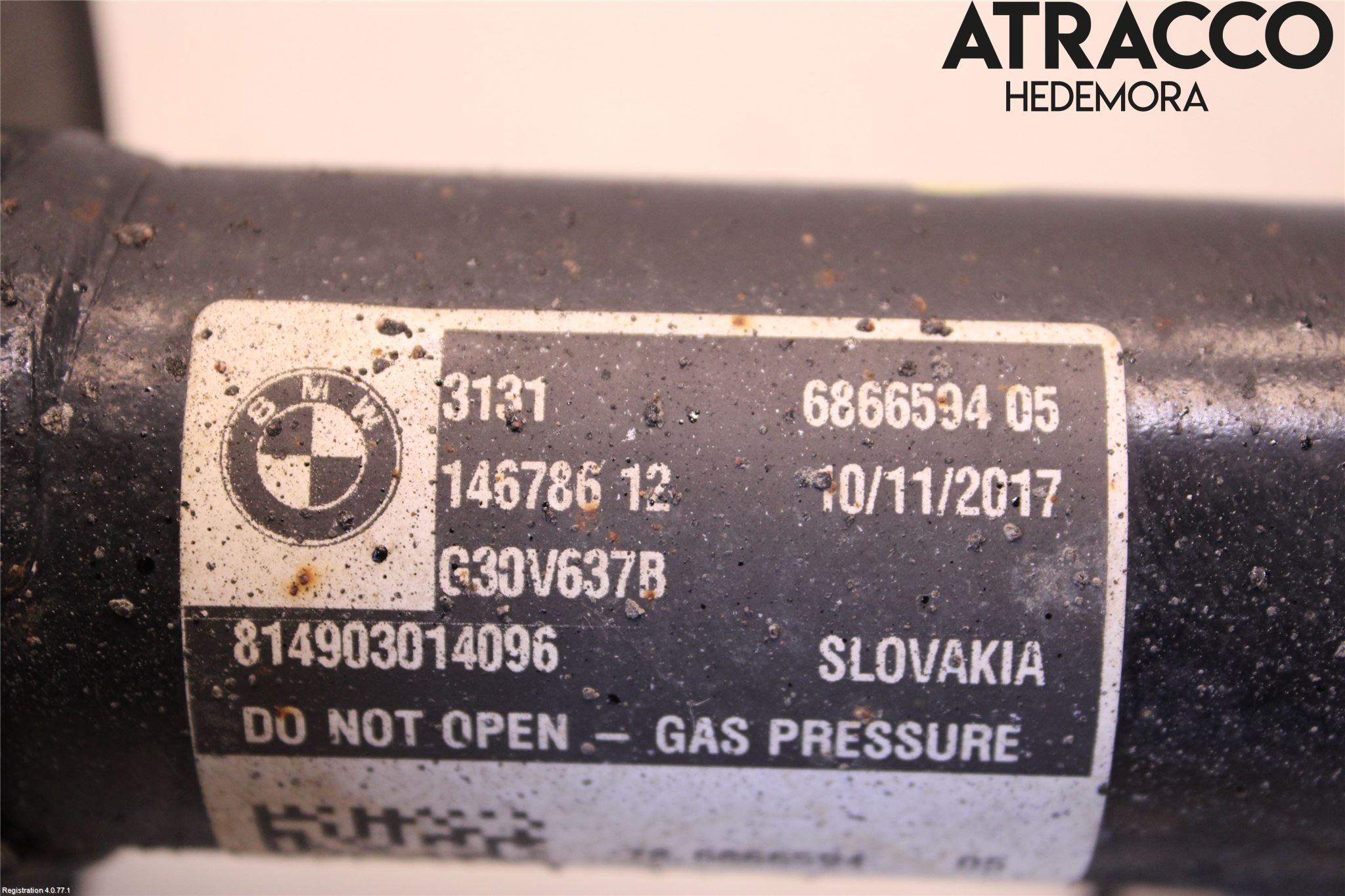 BMW 5 G30/G31/F90 17-23 Fjäderben Fram Höger
