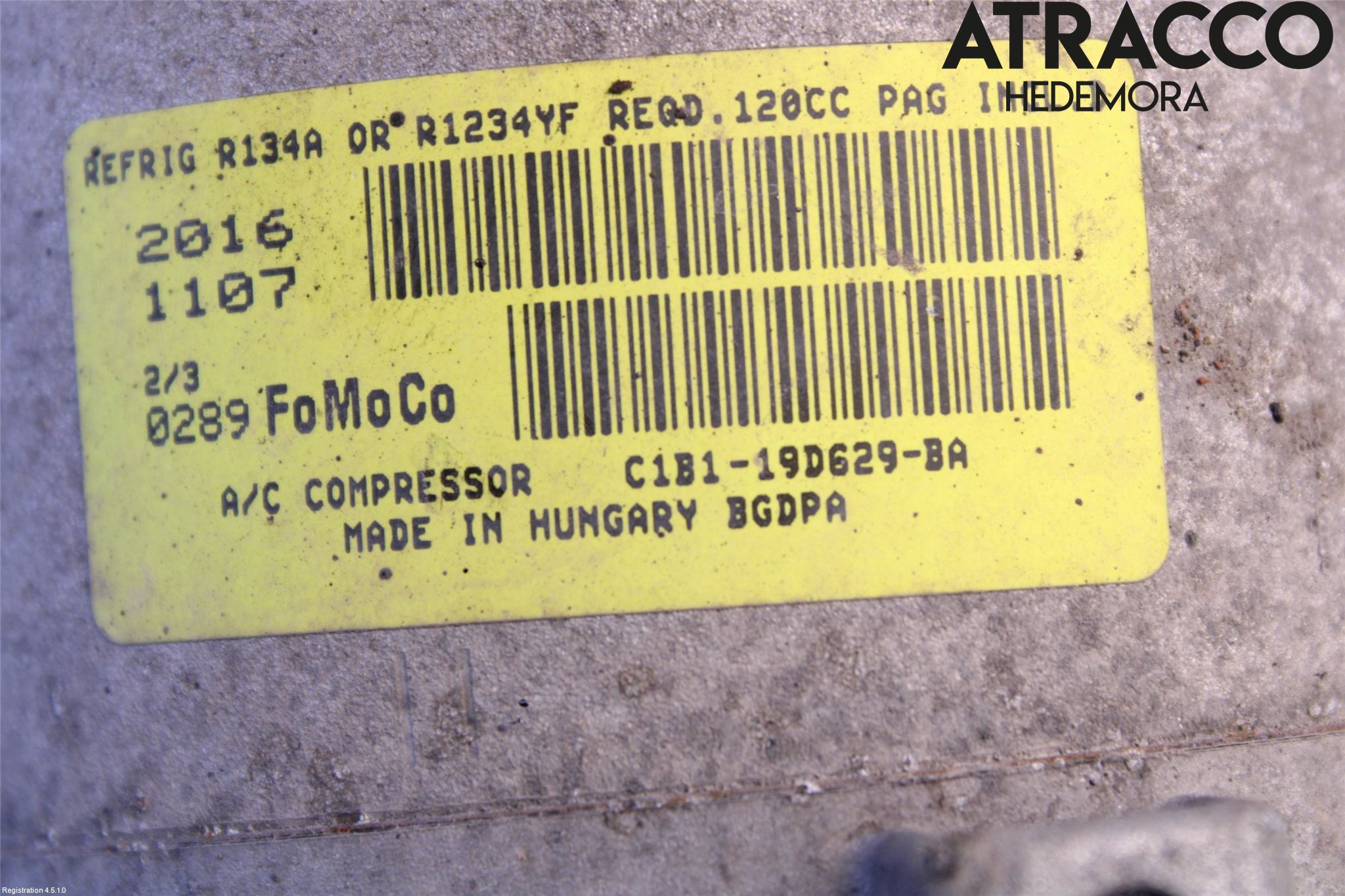 Ford FIESTA 13-17 Ac Kompressor