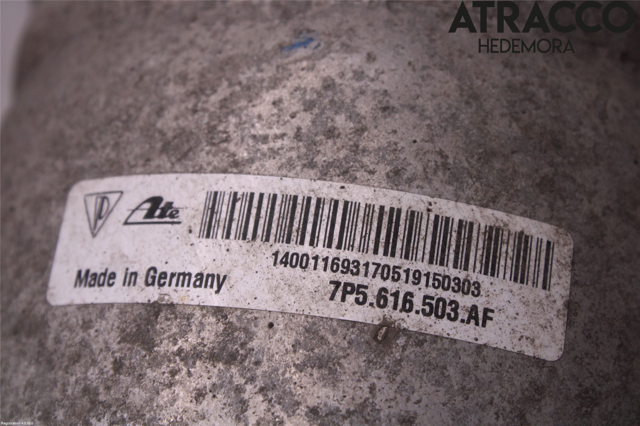 Porsche CAYENNE 03- Nivå-Luftfjädring Bälg