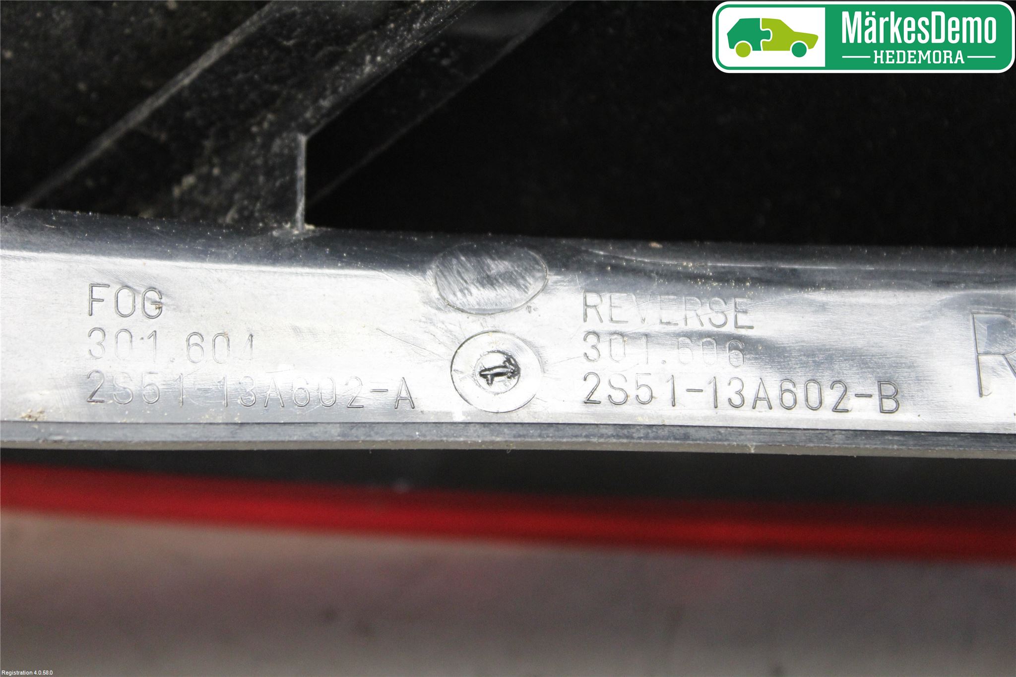 Ford FIESTA     02-05 Bakljus Höger