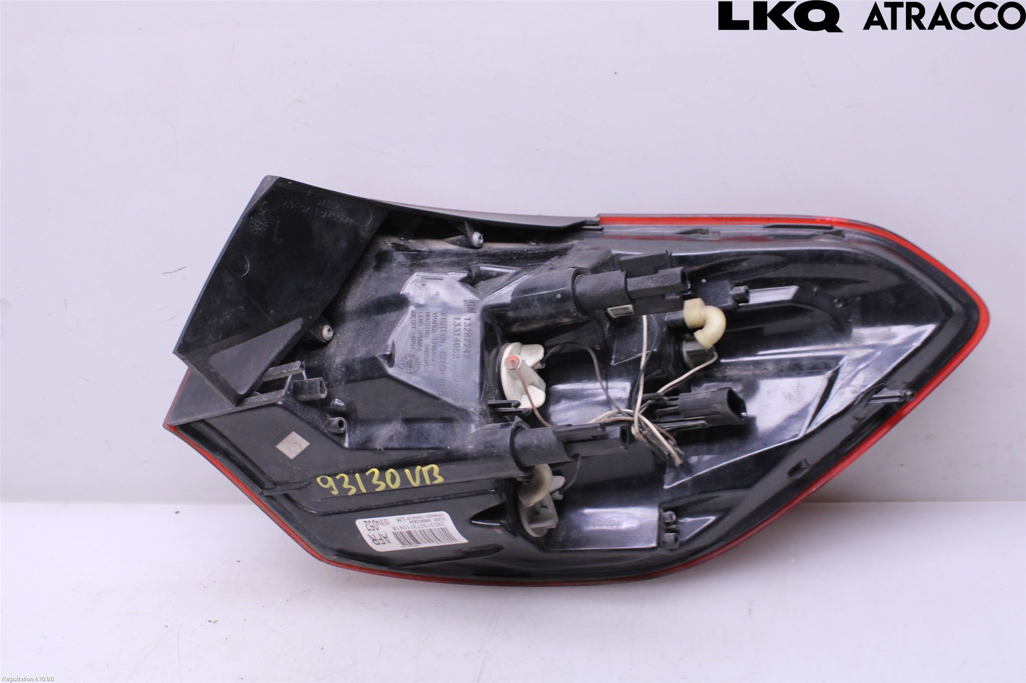 Opel ASTRA J 10-15 Bakljus Vänster