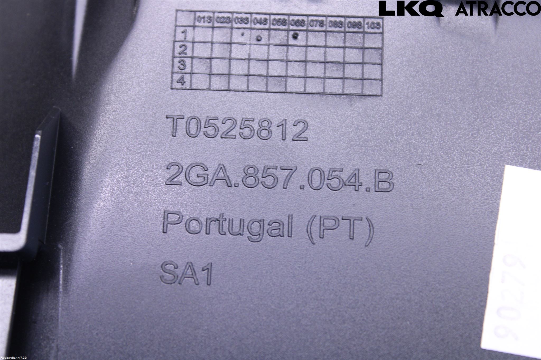 Volkswagen VW T-ROC 18- Instrumentsarg