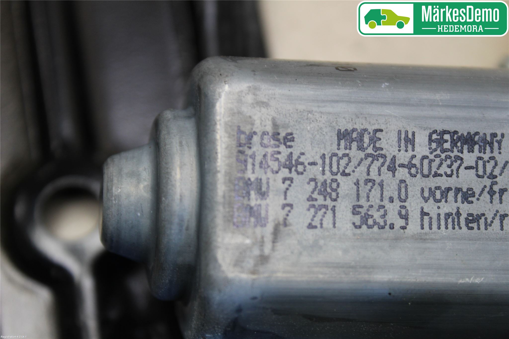 BMW 5 F10/F11/F18 09-17 Fönsterhiss El Kompl