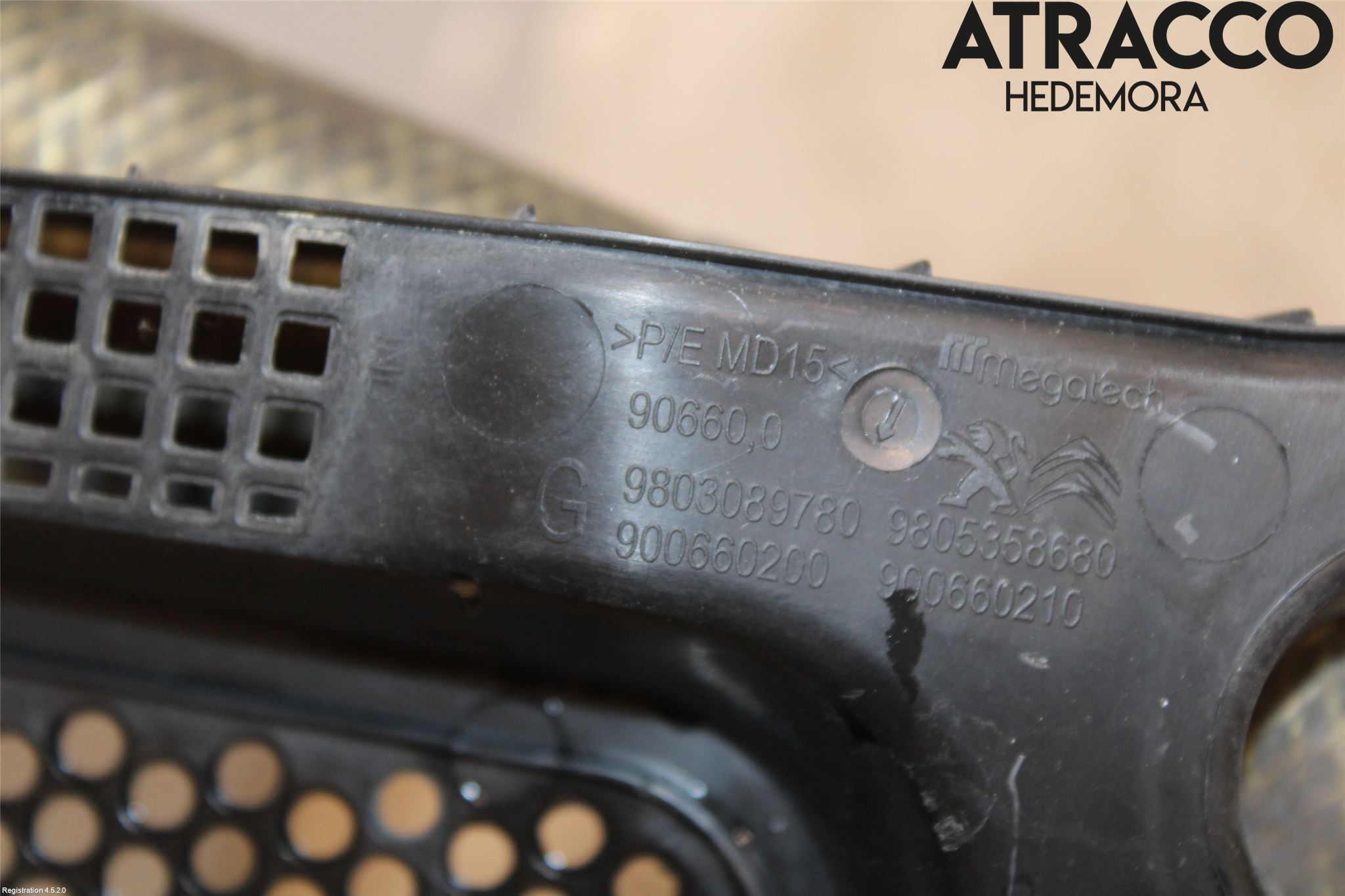 Citroen C4 CACTUS 14-20 Torpedplåt-Torpedplast