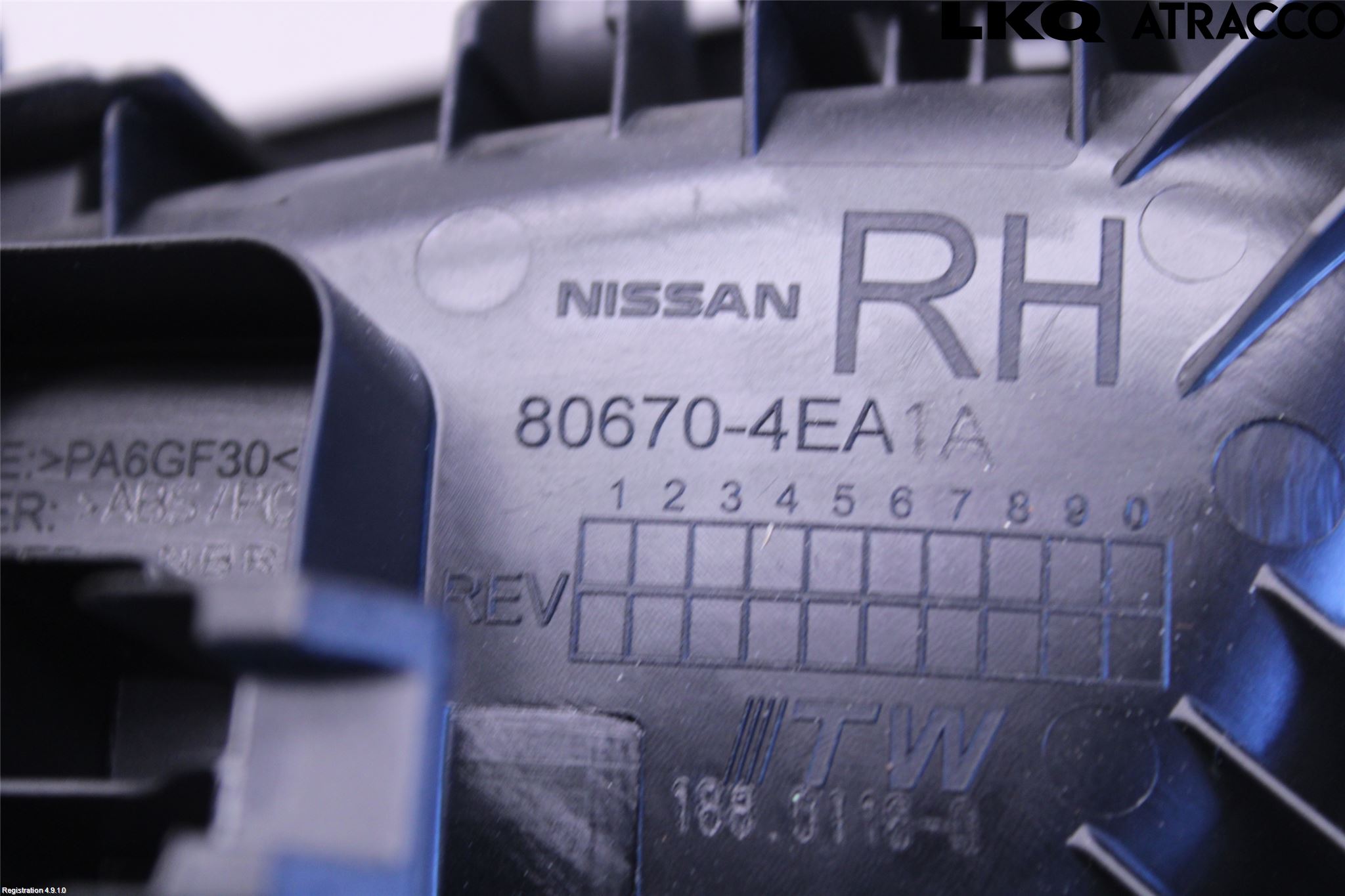 Renault ALASKAN 18-20 Dörrhandtag Inre Hö