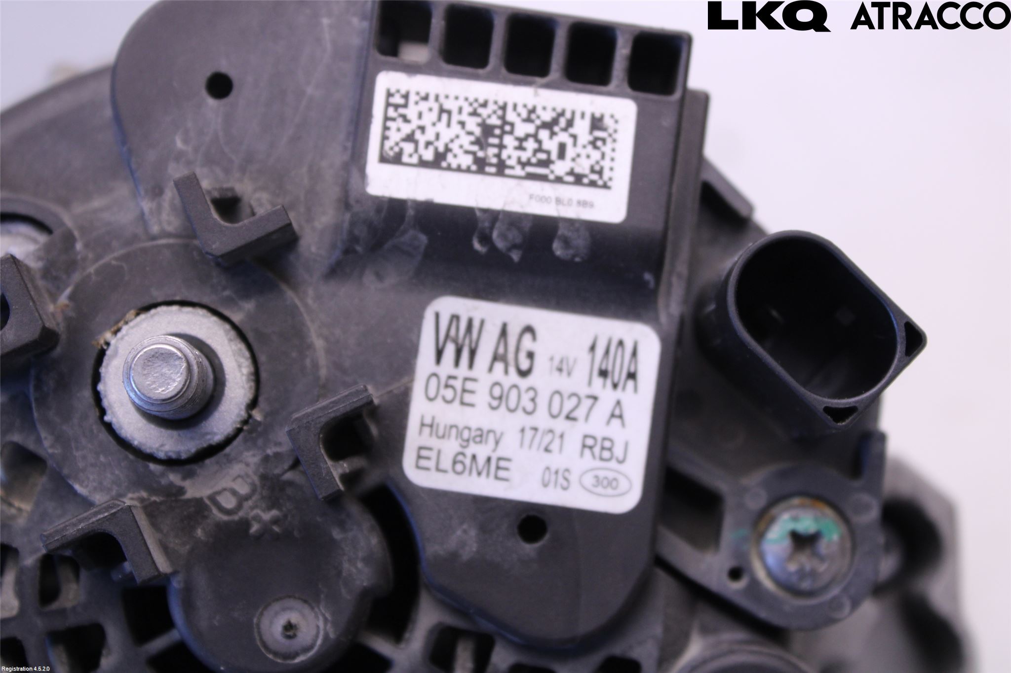 Volkswagen VW PASSAT 15-19 Generator