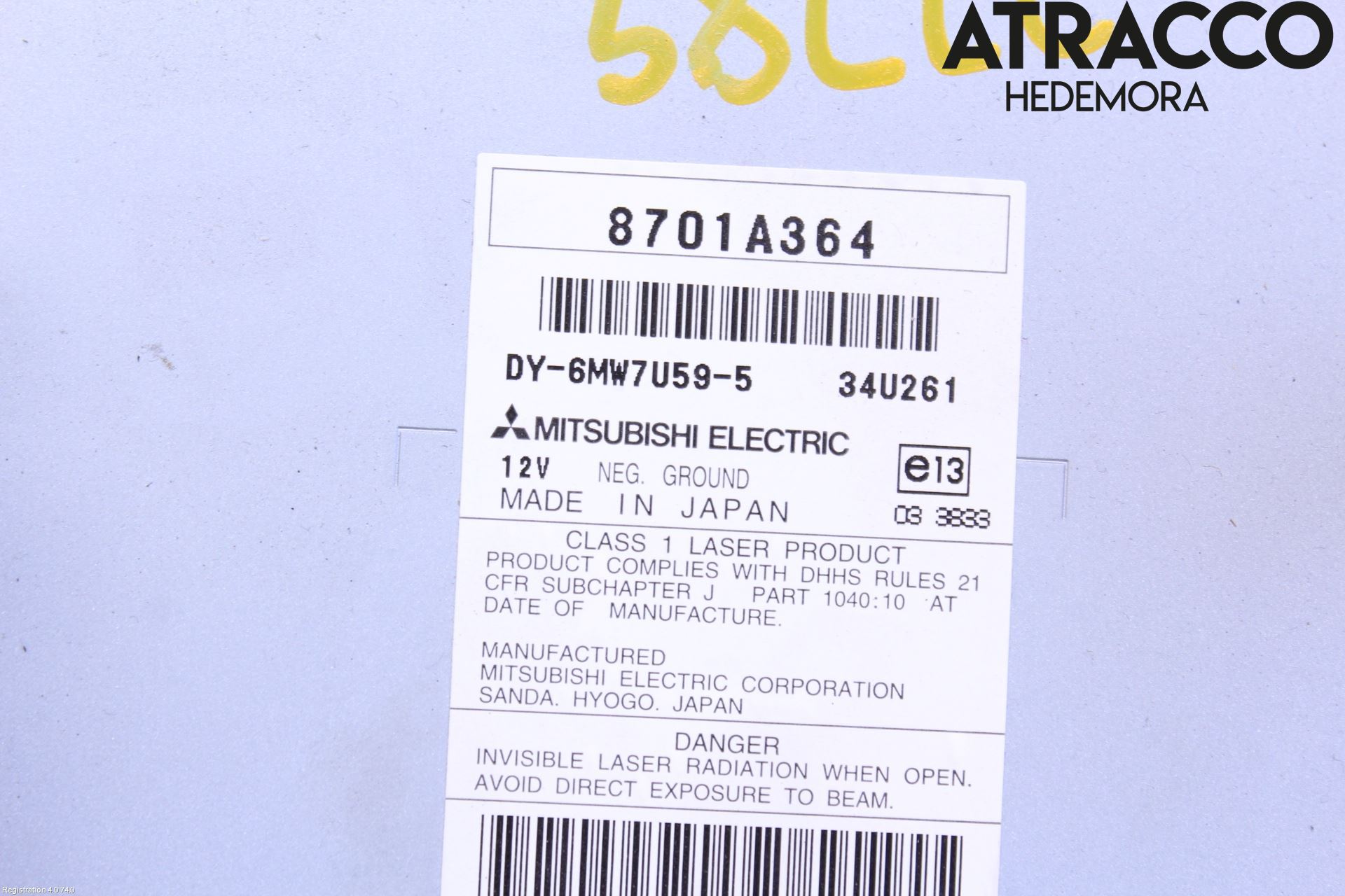 Mitsubishi OUTLANDER 07-12 Cd Radio - Multimediapanel