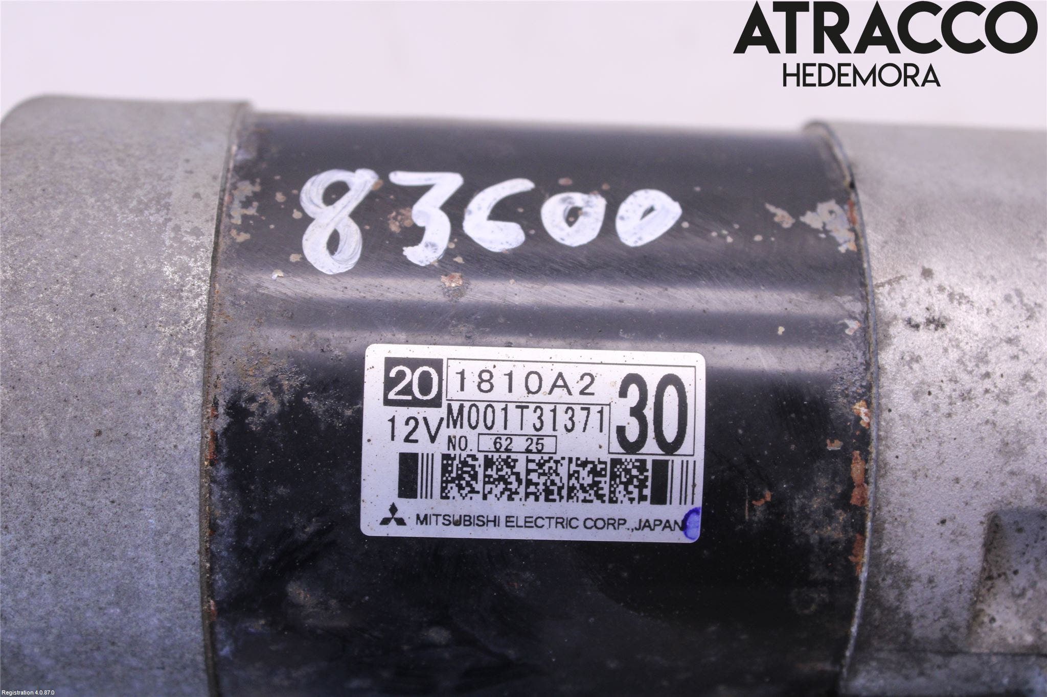 Mitsubishi ASX 10-22 Startmotor Diesel