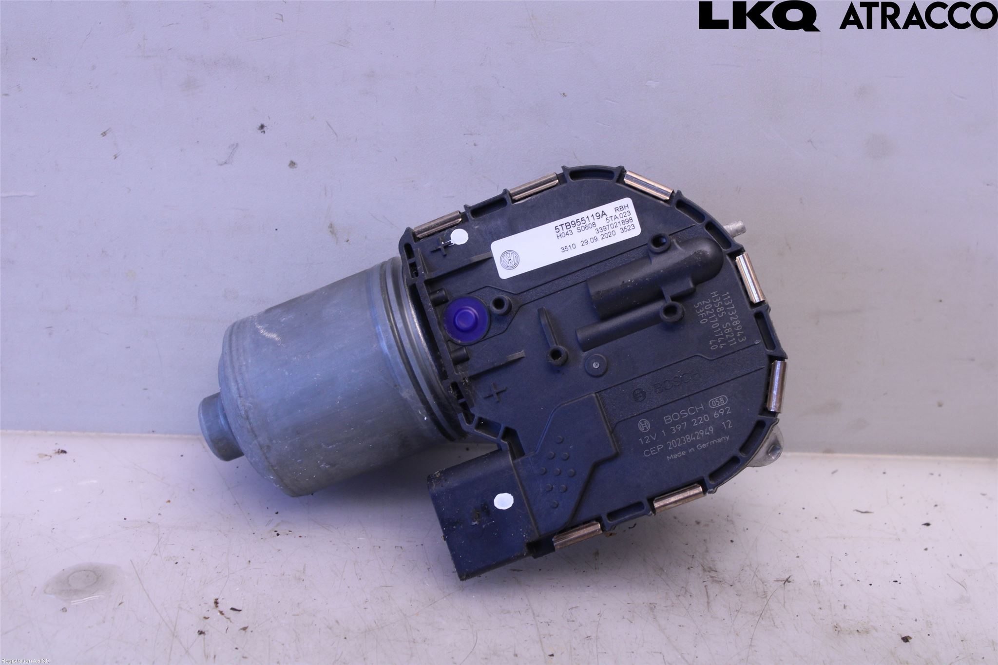 Volkswagen VW TOURAN 16- Torkarmotor Vindruta