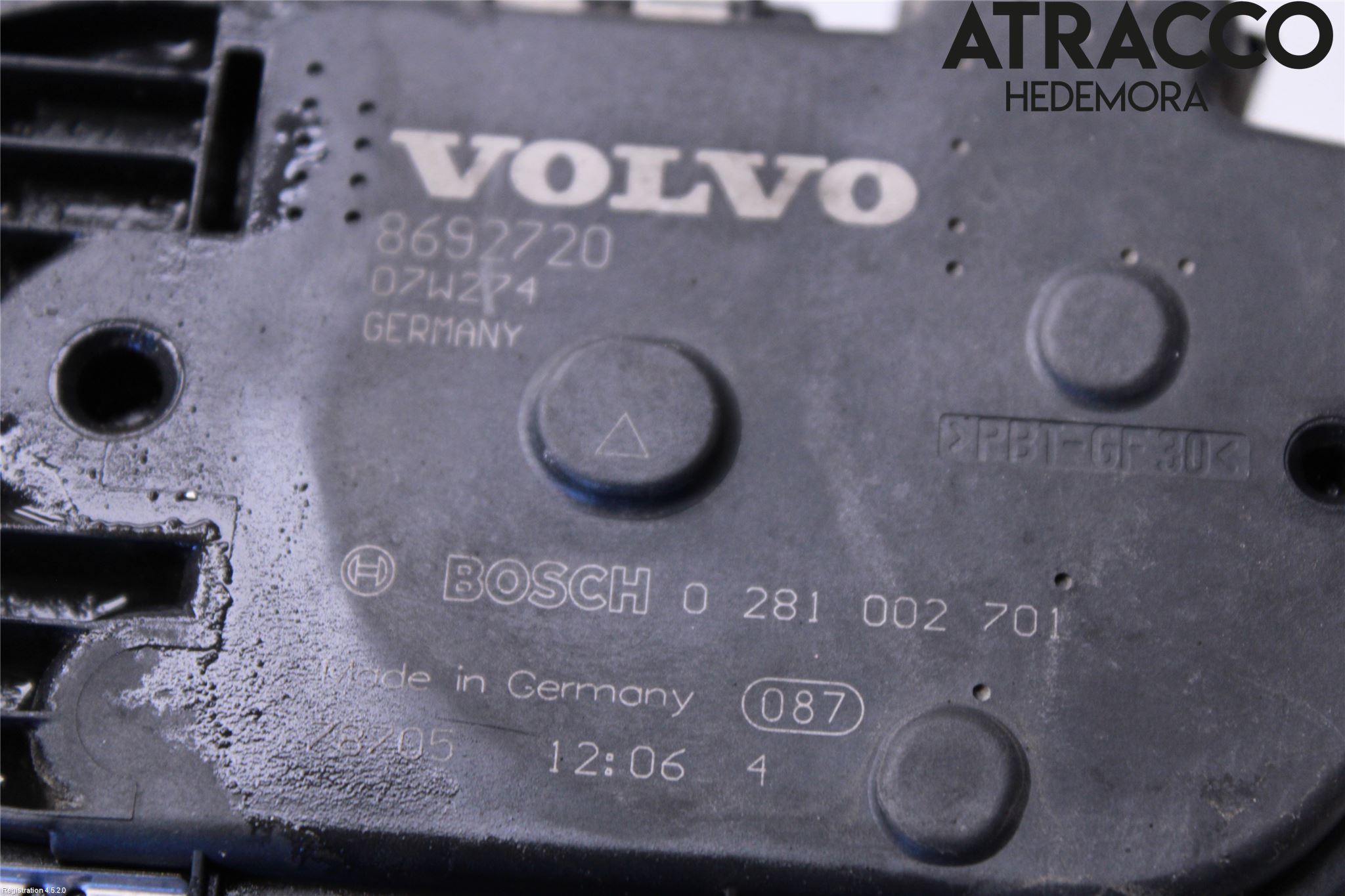 Volvo V70 08-13 Injspjällhus