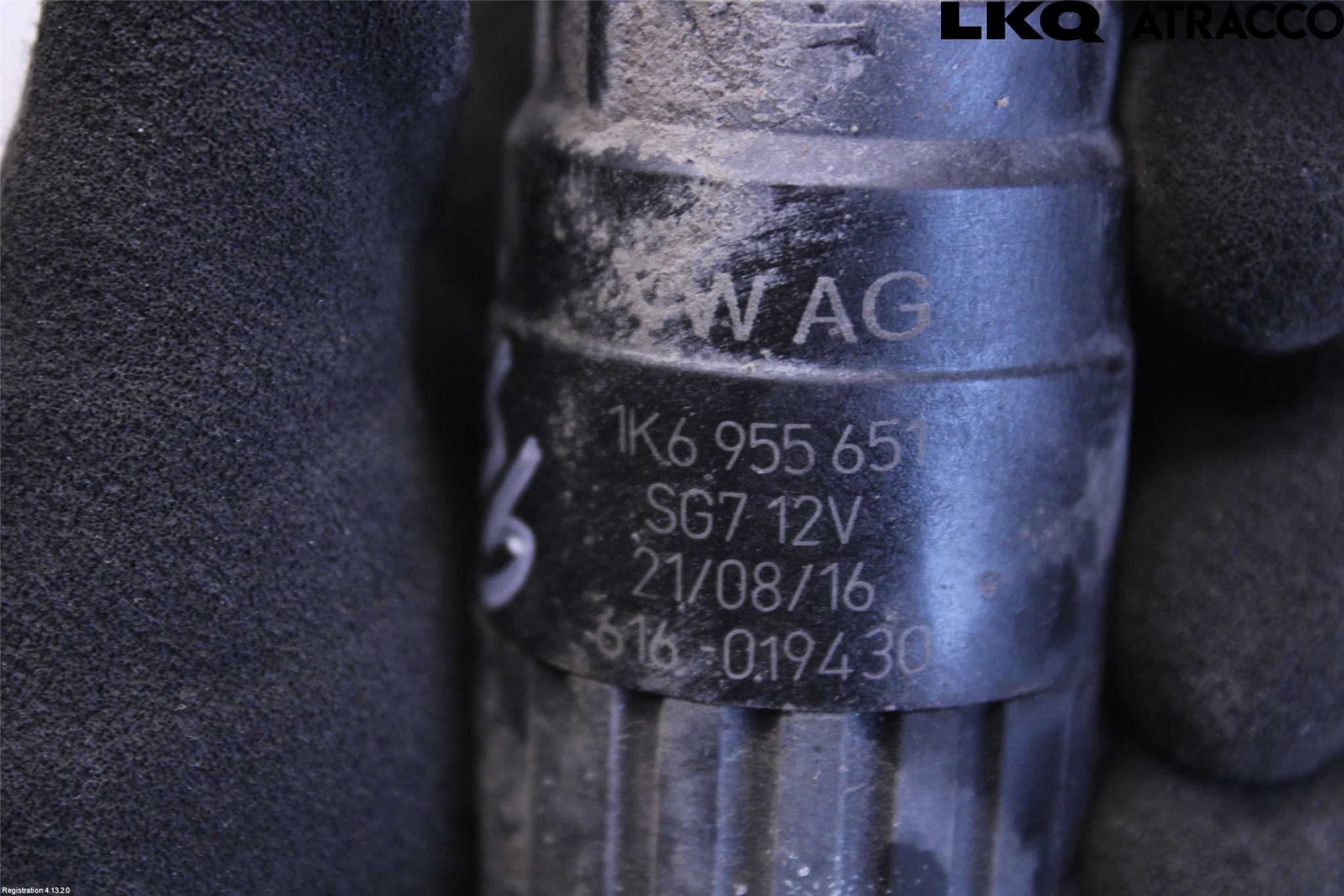 Volkswagen VW GOLF / E-GOLF VII 13-20 Spolarpump Vindruta